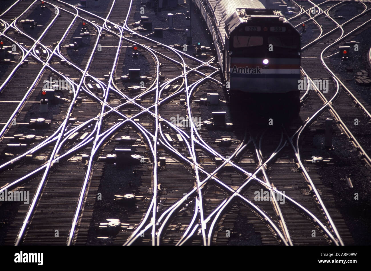 Transportation train rail railroad track tracks toronto ontario canada