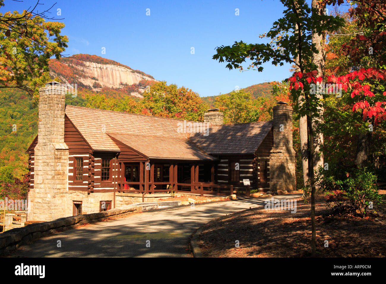 Visitors Center And Table Rock Mountain Table Rock State Park