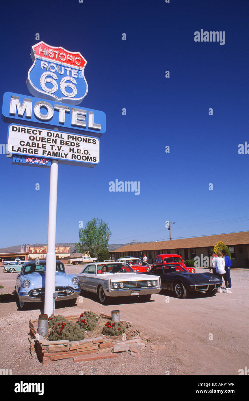 USA, New Mexico, Route 66 Stock Photo Alamy