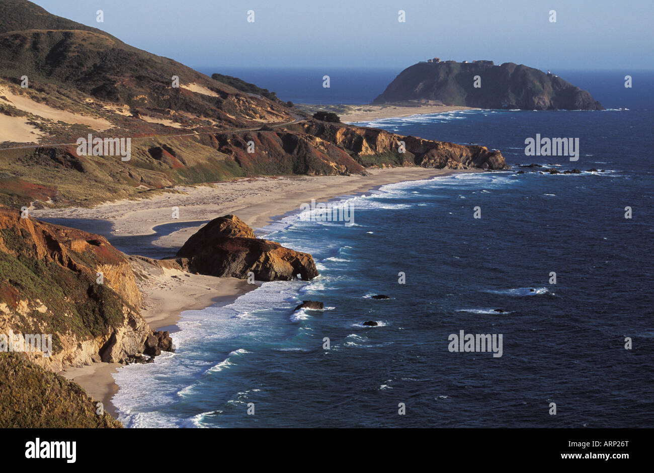 USA, California, coastline near Big Sur Stock Photo - Alamy