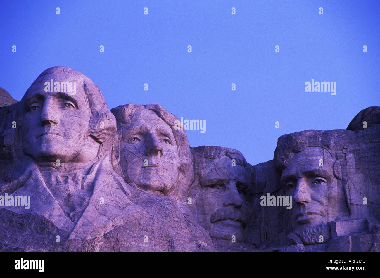 USA, Soth Dakota, Mt. Rushmore - monument Stock Photo