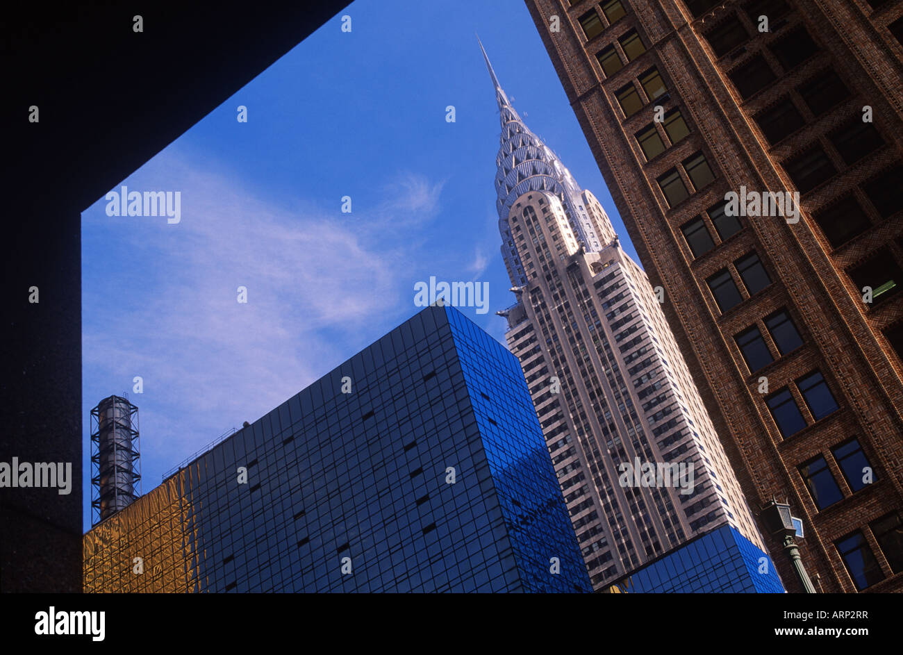 USA, New York City, Chrysler Building Stock Photo
