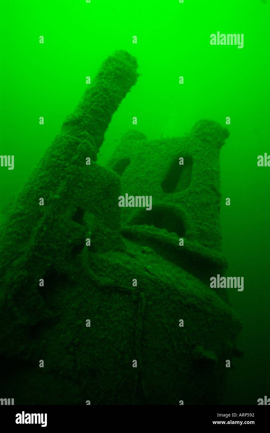 U171 The U171 submarine wreck in Brittany Stock Photo - Alamy