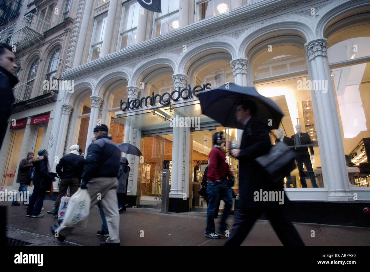 Bloomingdale s Department Store in Soho on Broadway Stock Photo Alamy