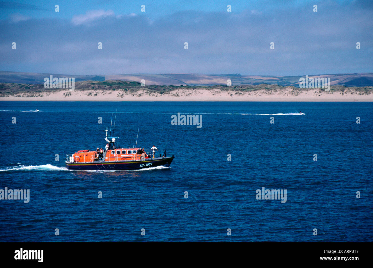 Devonshire England, Appledore lifeboat, the Tyne Class Gibson