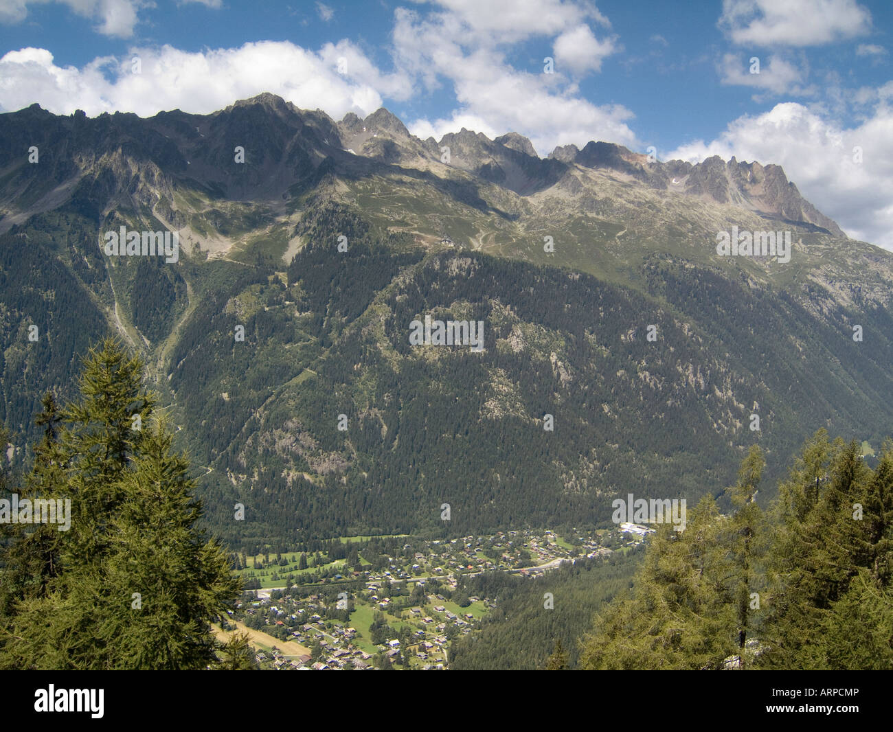Massif des Aiguilles Rouges. Montenvers. French Alps. Rhône Alpes ...