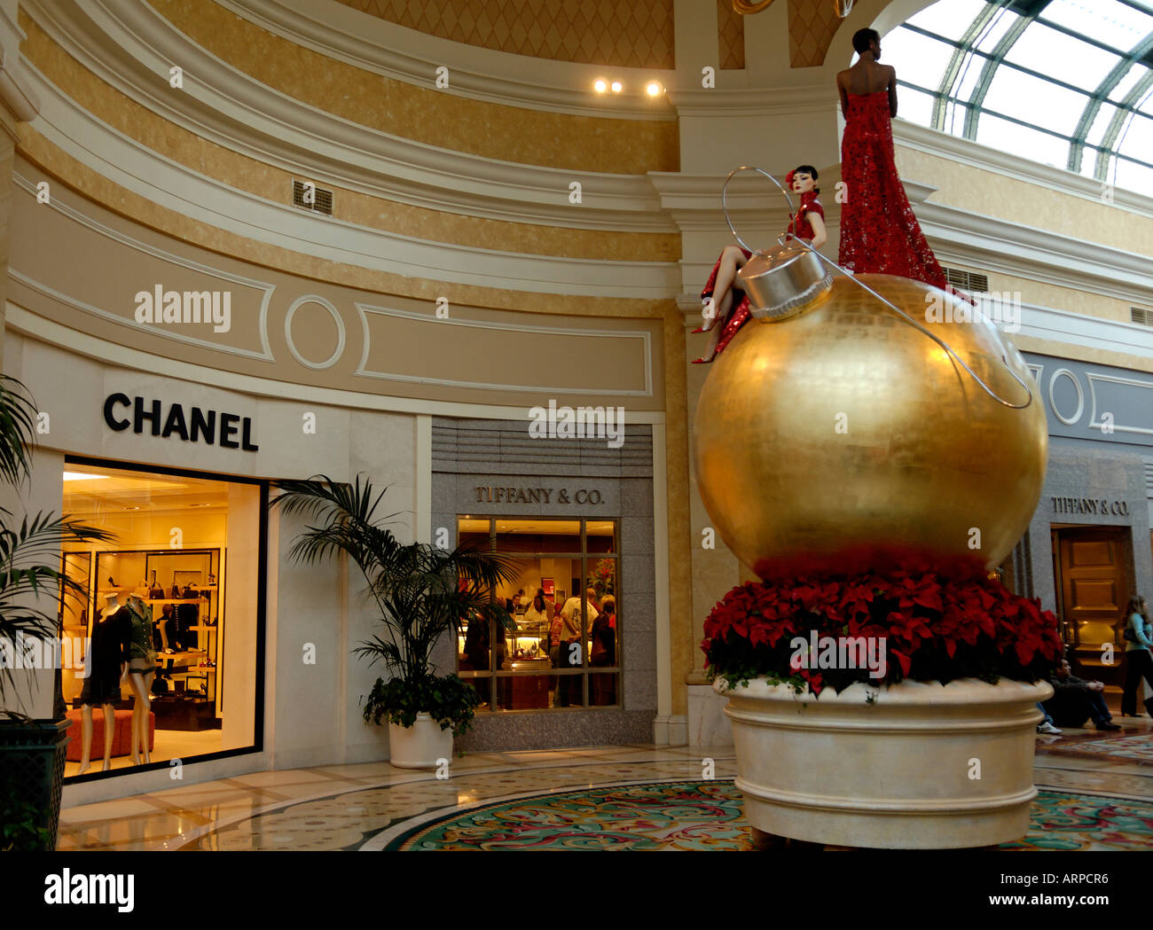 Designer Stores within the Bellagio Hotel and Casino in Las Vegas