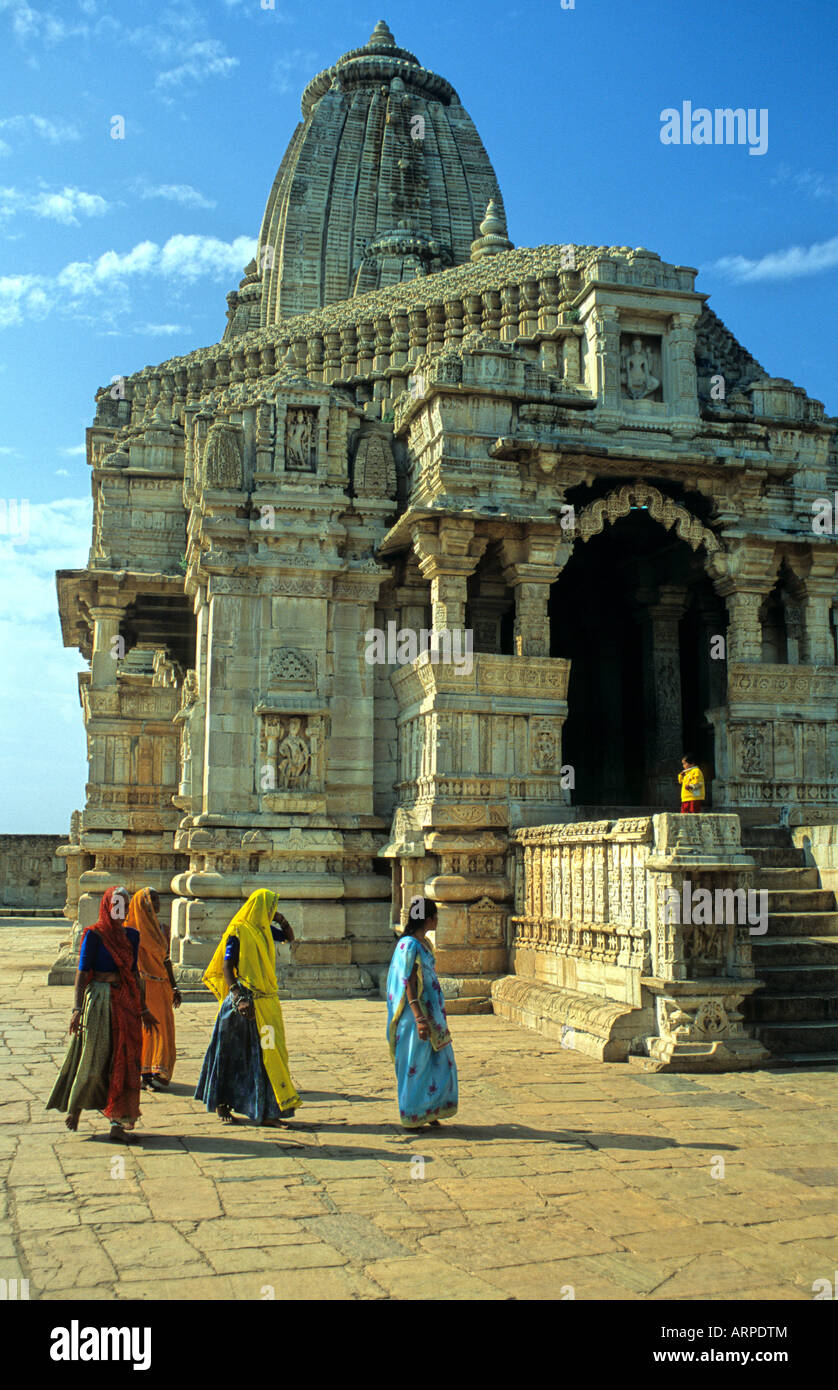 Sammidheshwar Temple, Chittorgrah, Rajasthan, India Stock Photo