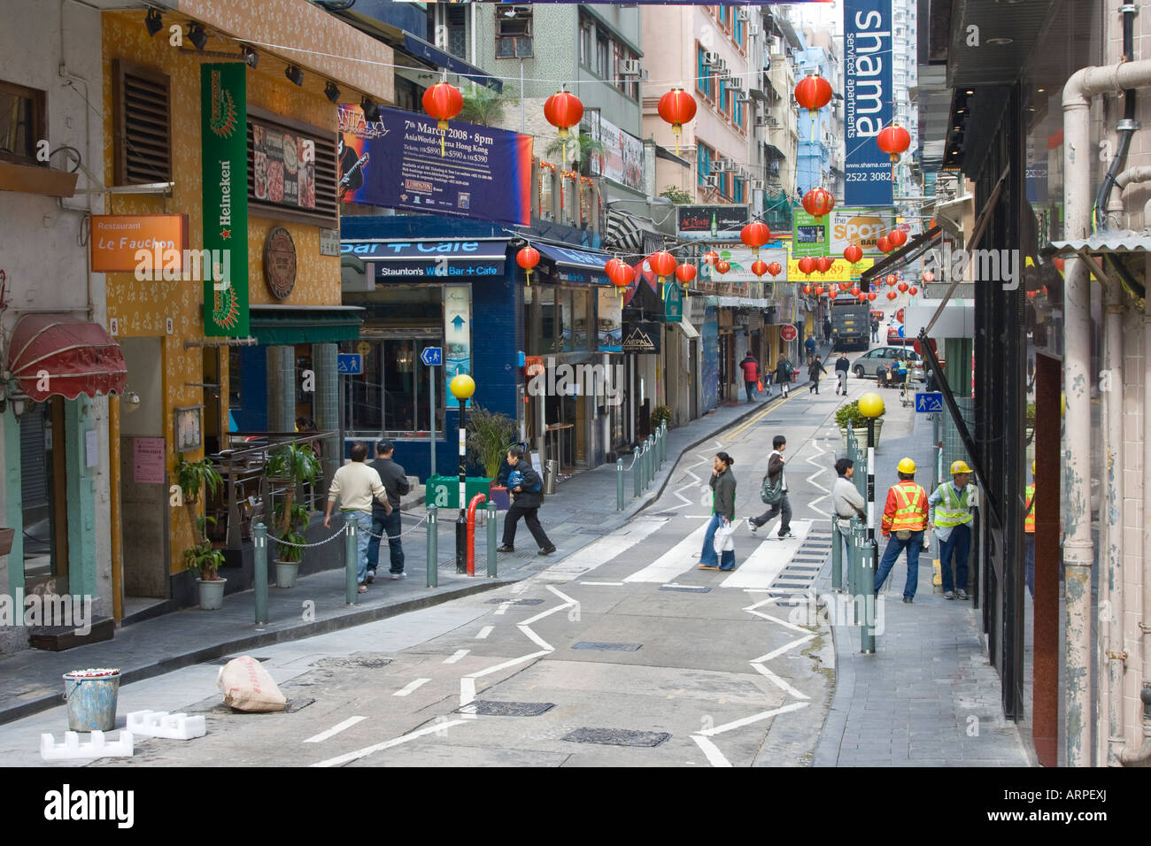 Stanley street hong kong hi-res stock photography and images - Alamy