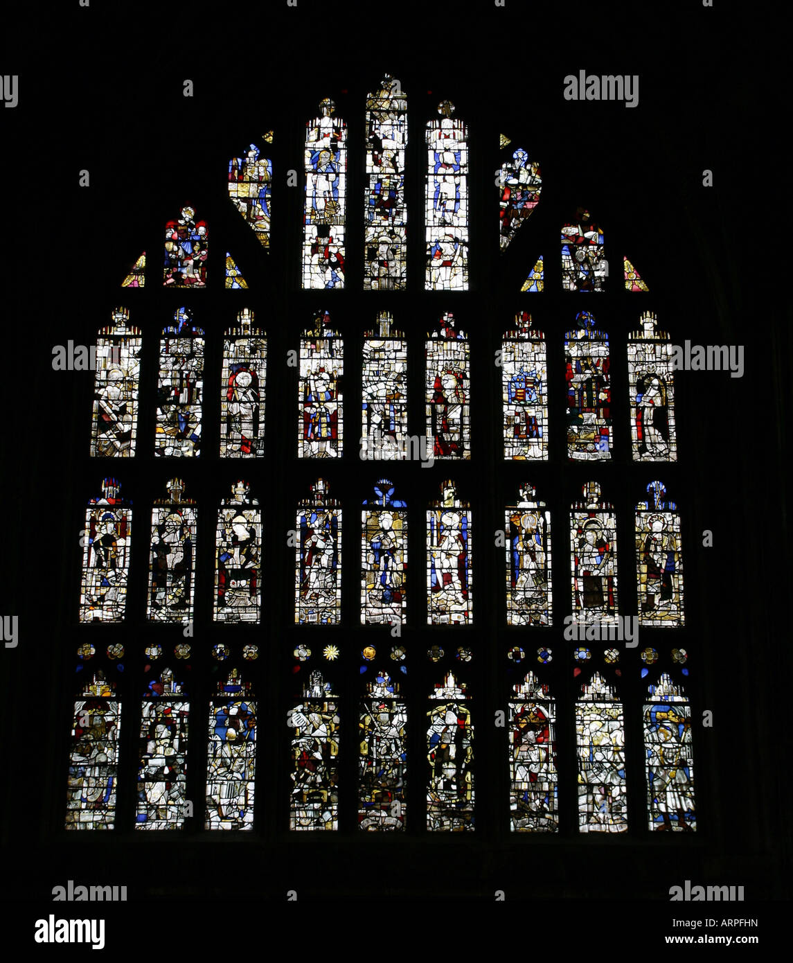 Gloucester cathedral stained glass hires stock photography and images