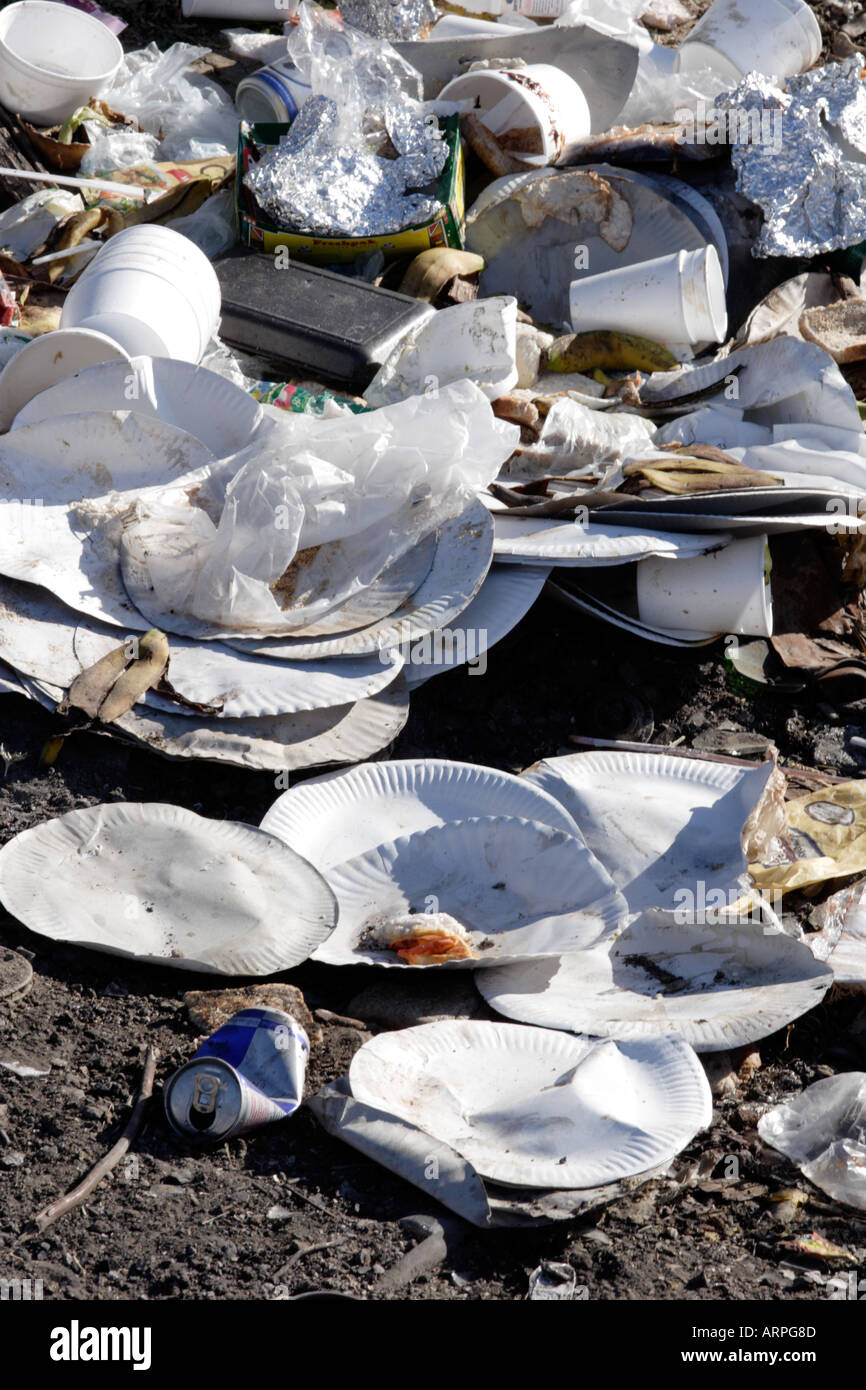 Pile of rubbish trash Stock Photo Alamy