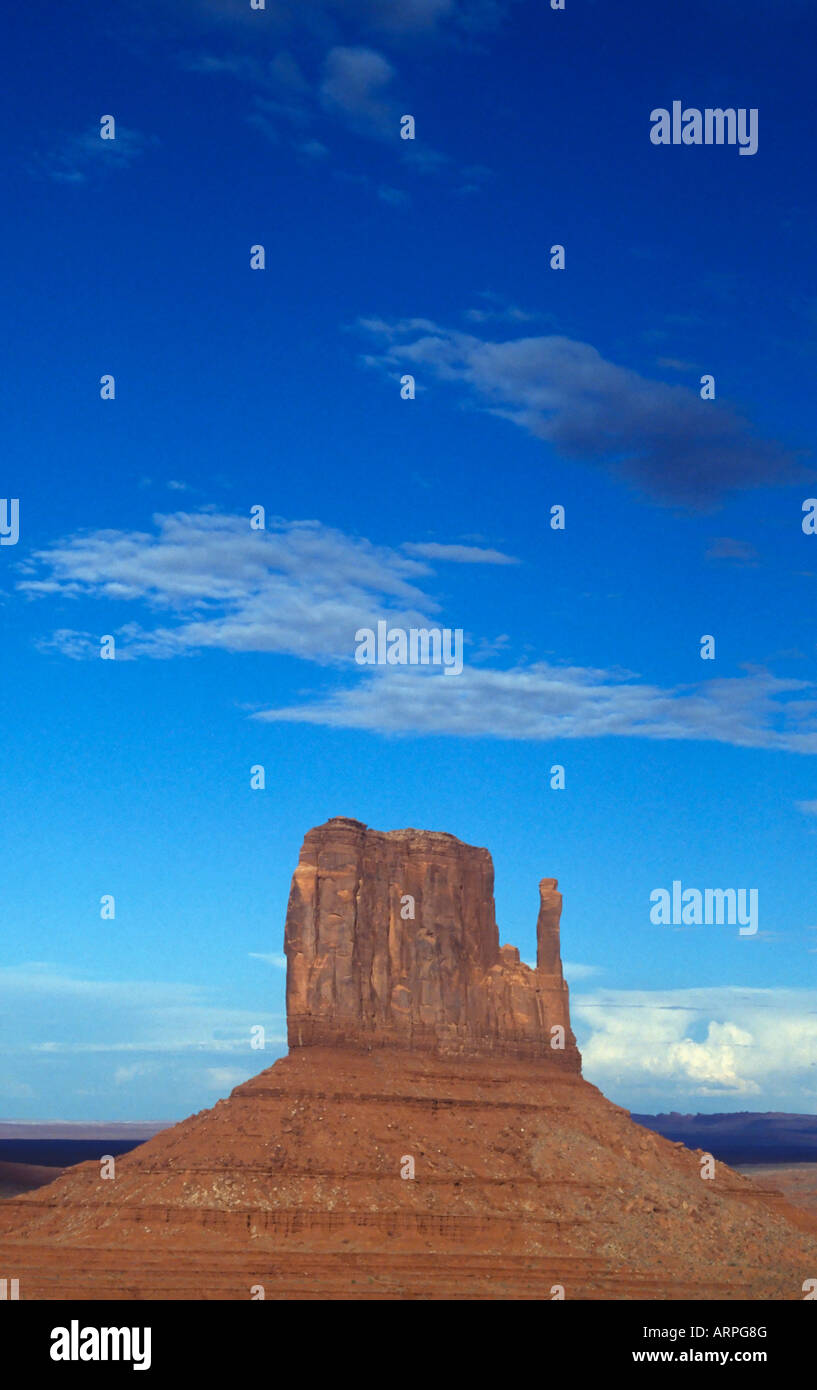 Left Mitten Left Mitten Monument Valley Arizona, USA Stock Photo - Alamy
