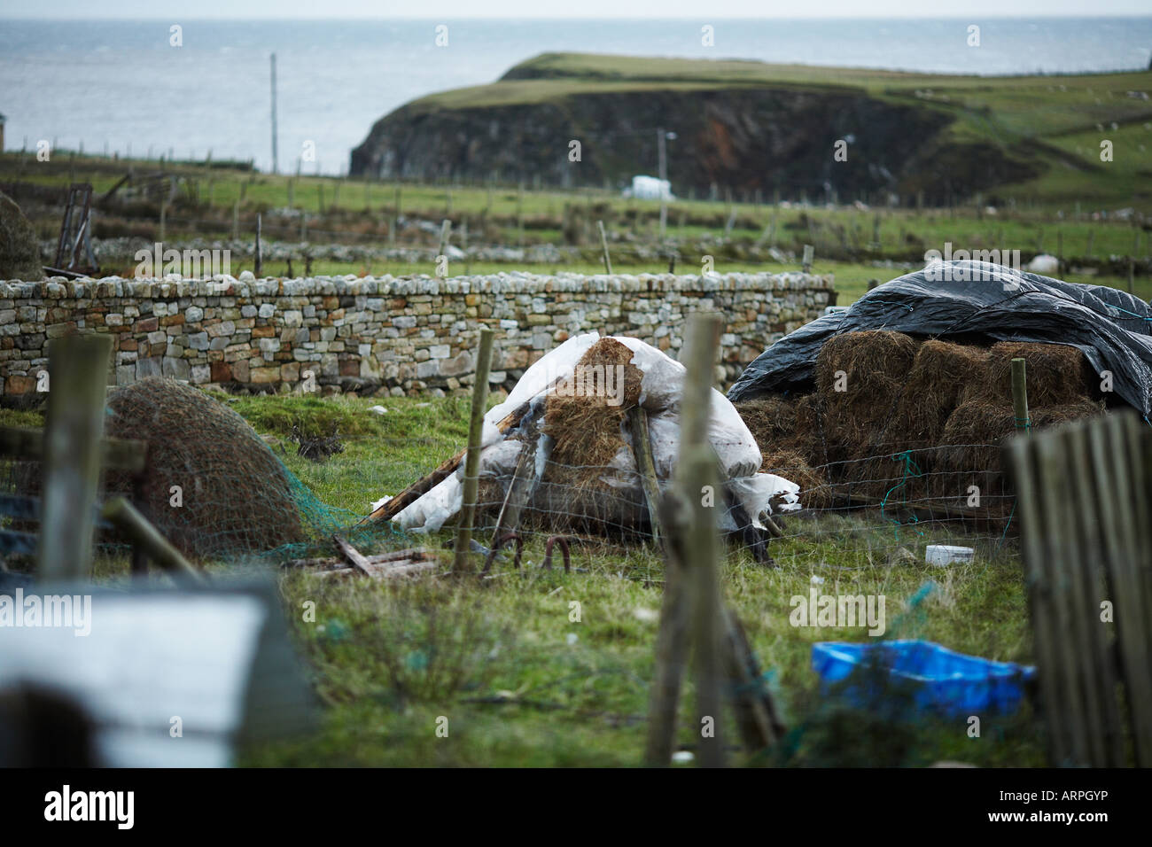 Malin Beg, a Small Farming Community in County Donegal, Ireland Europe Stock Photo