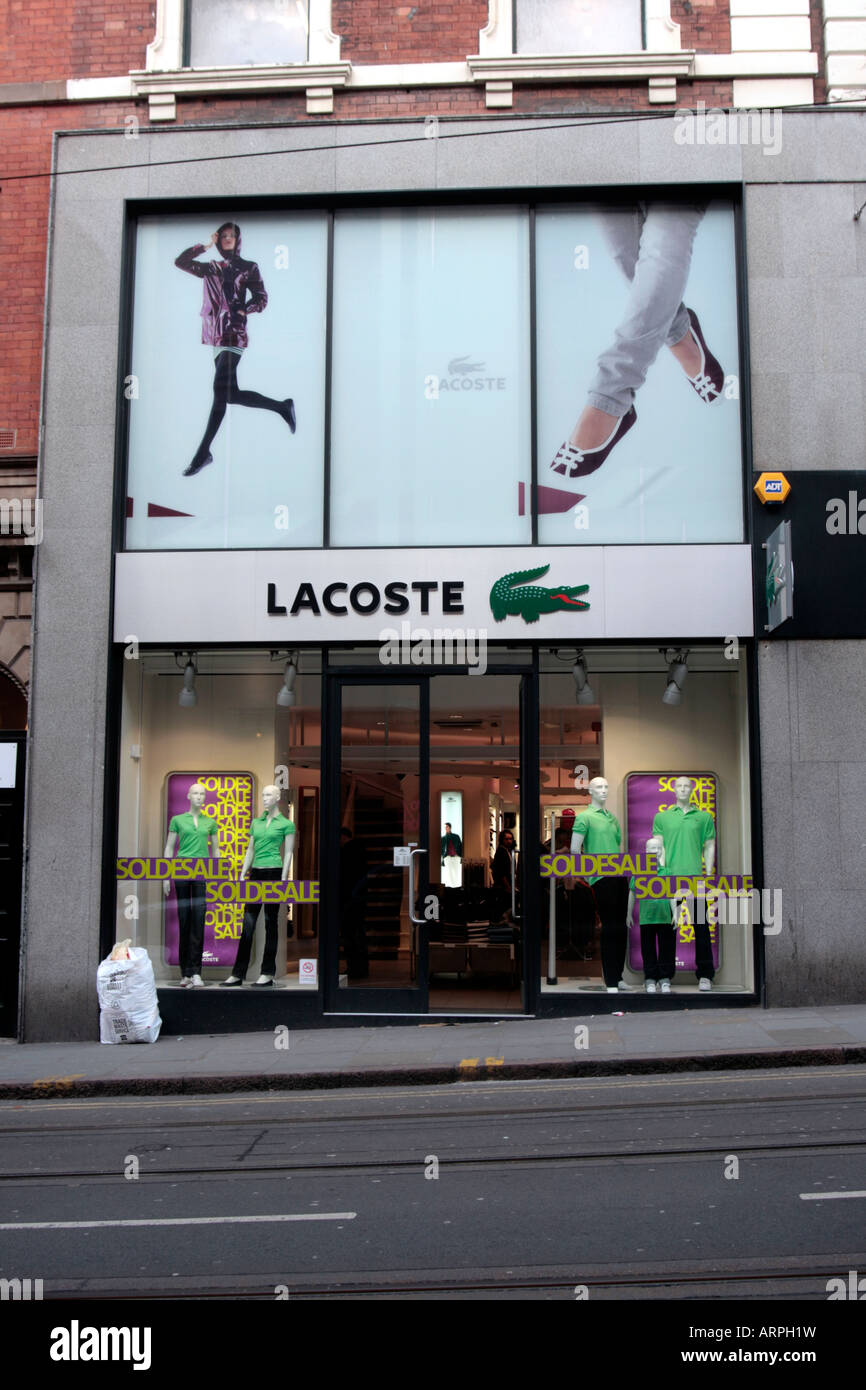 Lacoste uk hi-res stock photography and images - Alamy