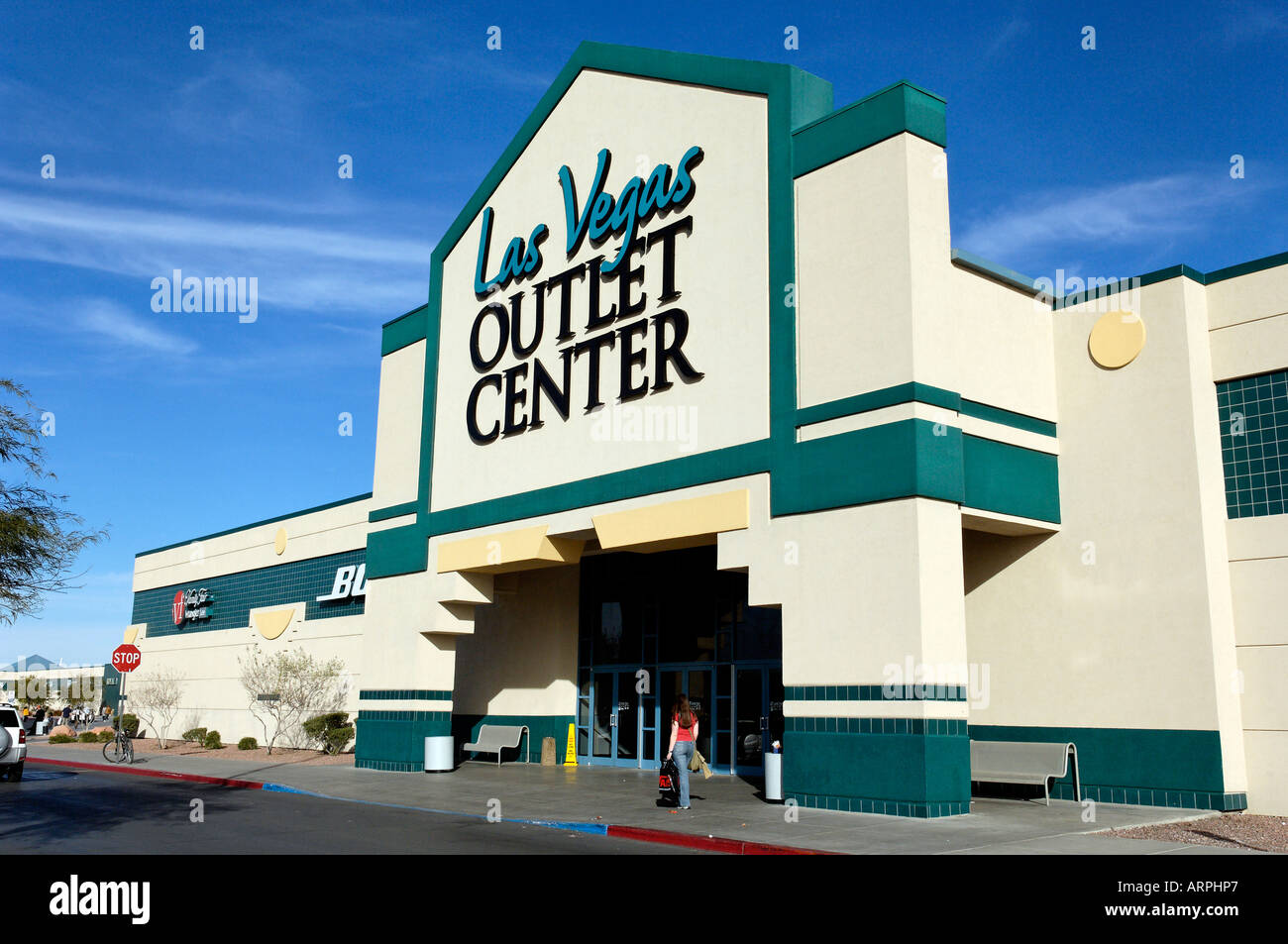 Las Vegas Outlet Mall Stock Photo - Alamy