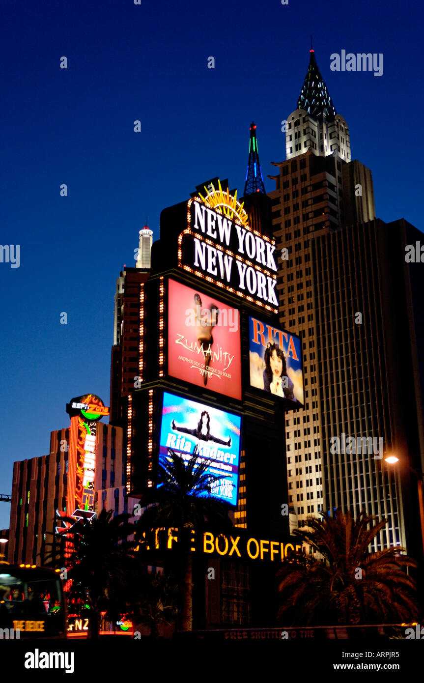 New york new york hotel box hi-res stock photography and images - Alamy