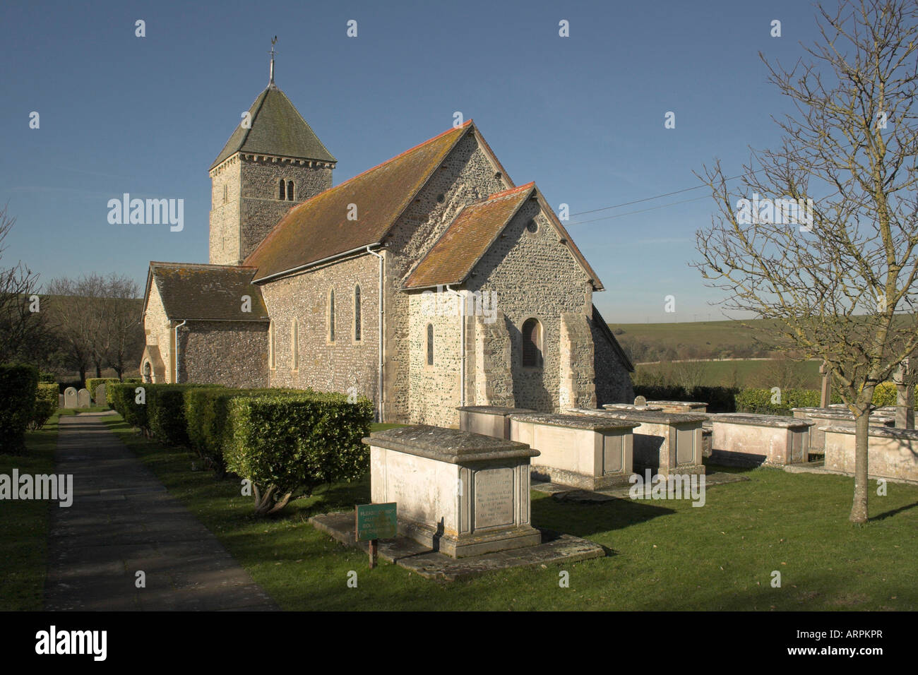 The Parish Church of St Andrew in the village of near