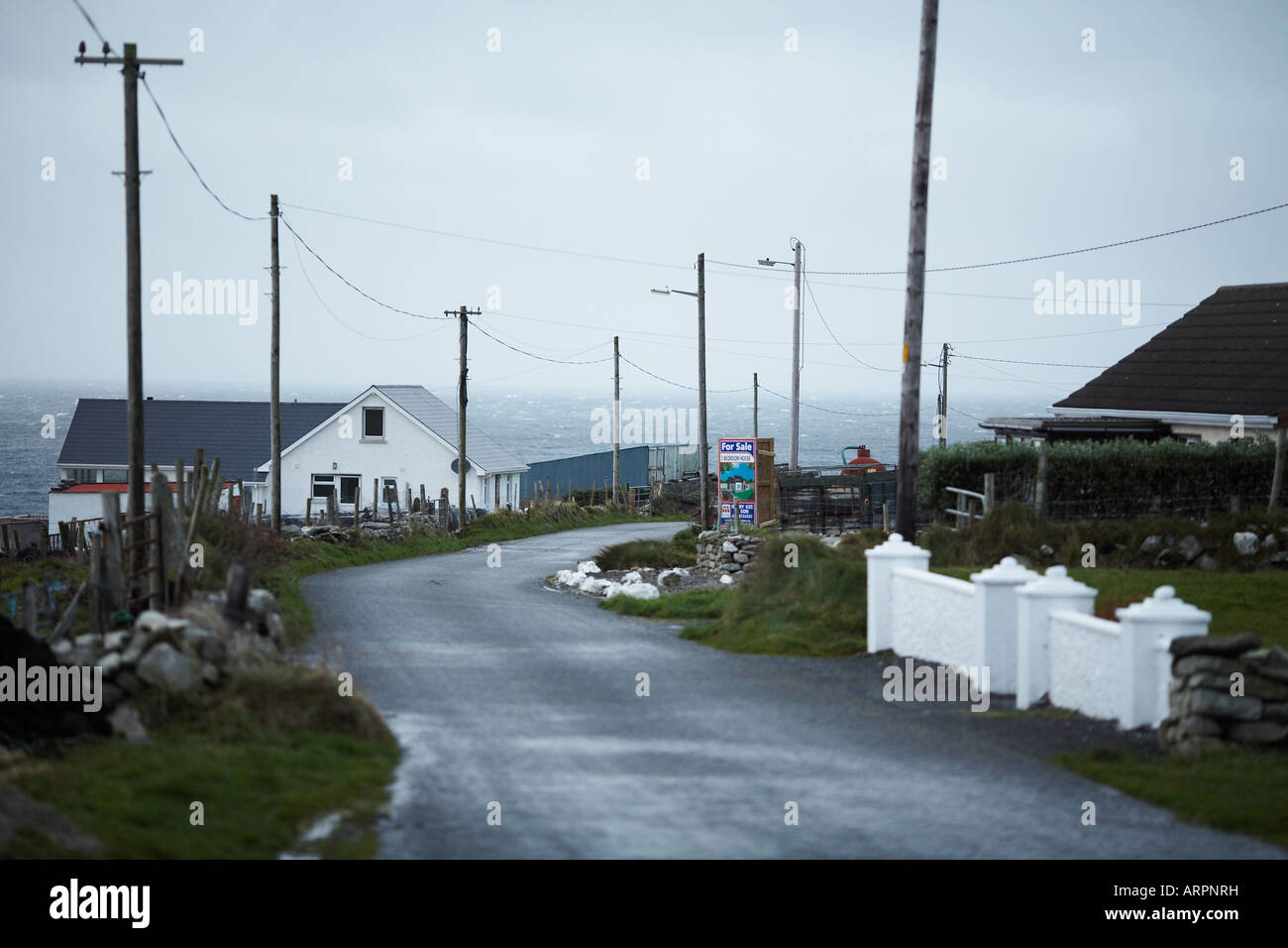 Malin Beg, a Small Farming Community in County Donegal, Ireland Europe Stock Photo