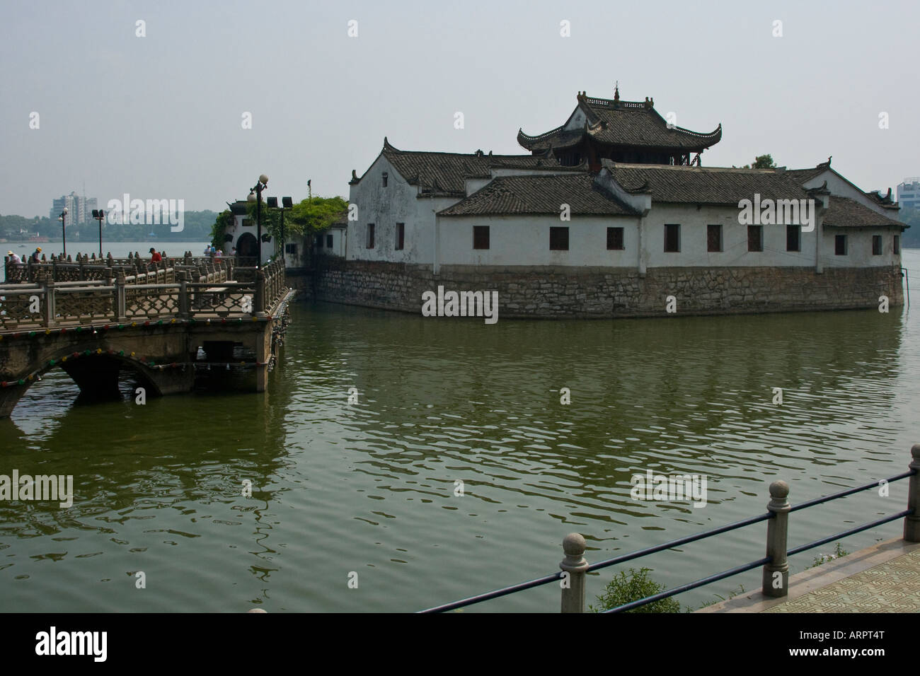 Yanshui Pavilion Jiujiang Jiangxi Province China Stock Photo