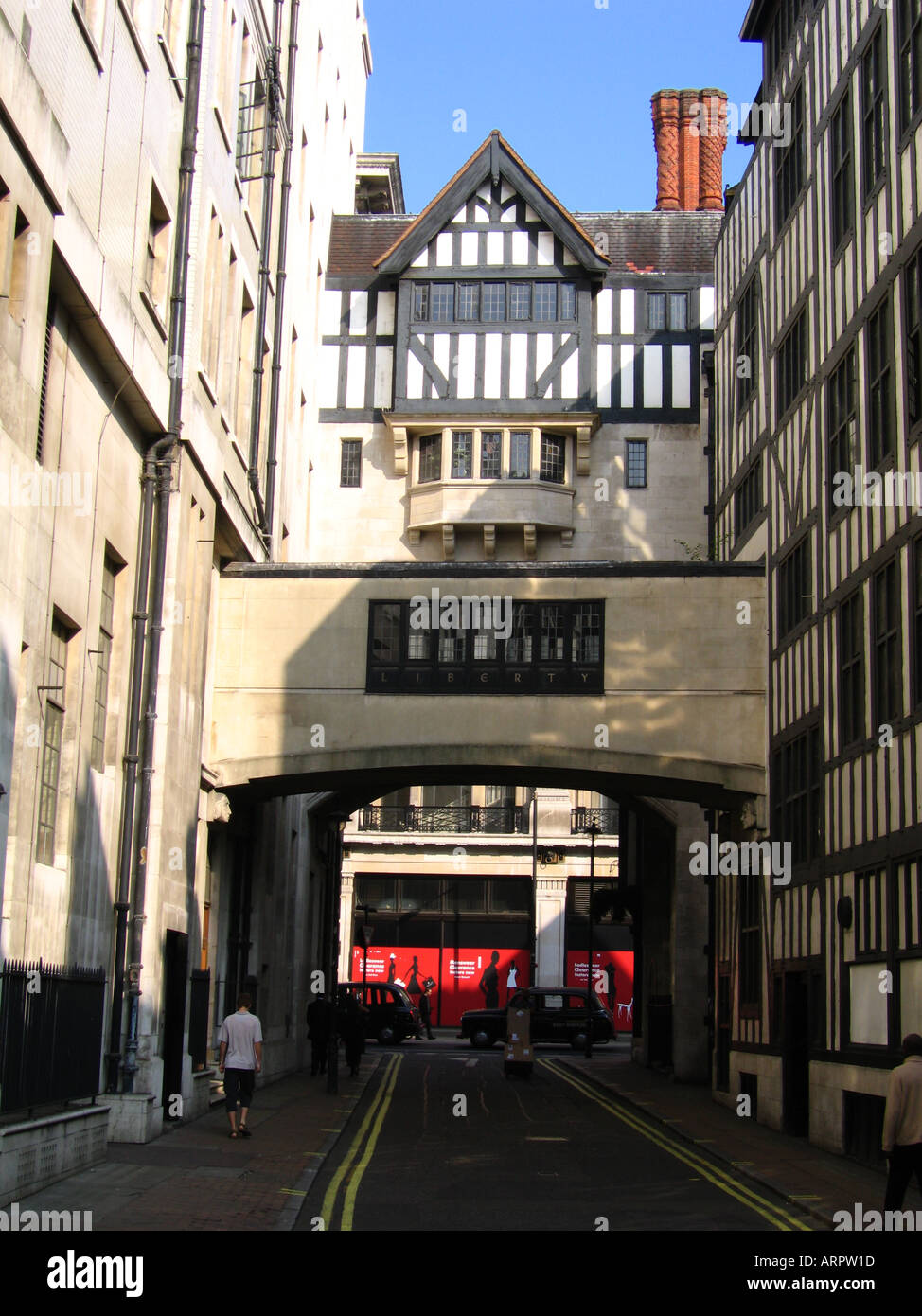 Liberty rear of shop Regent Street City of Westminster Central London