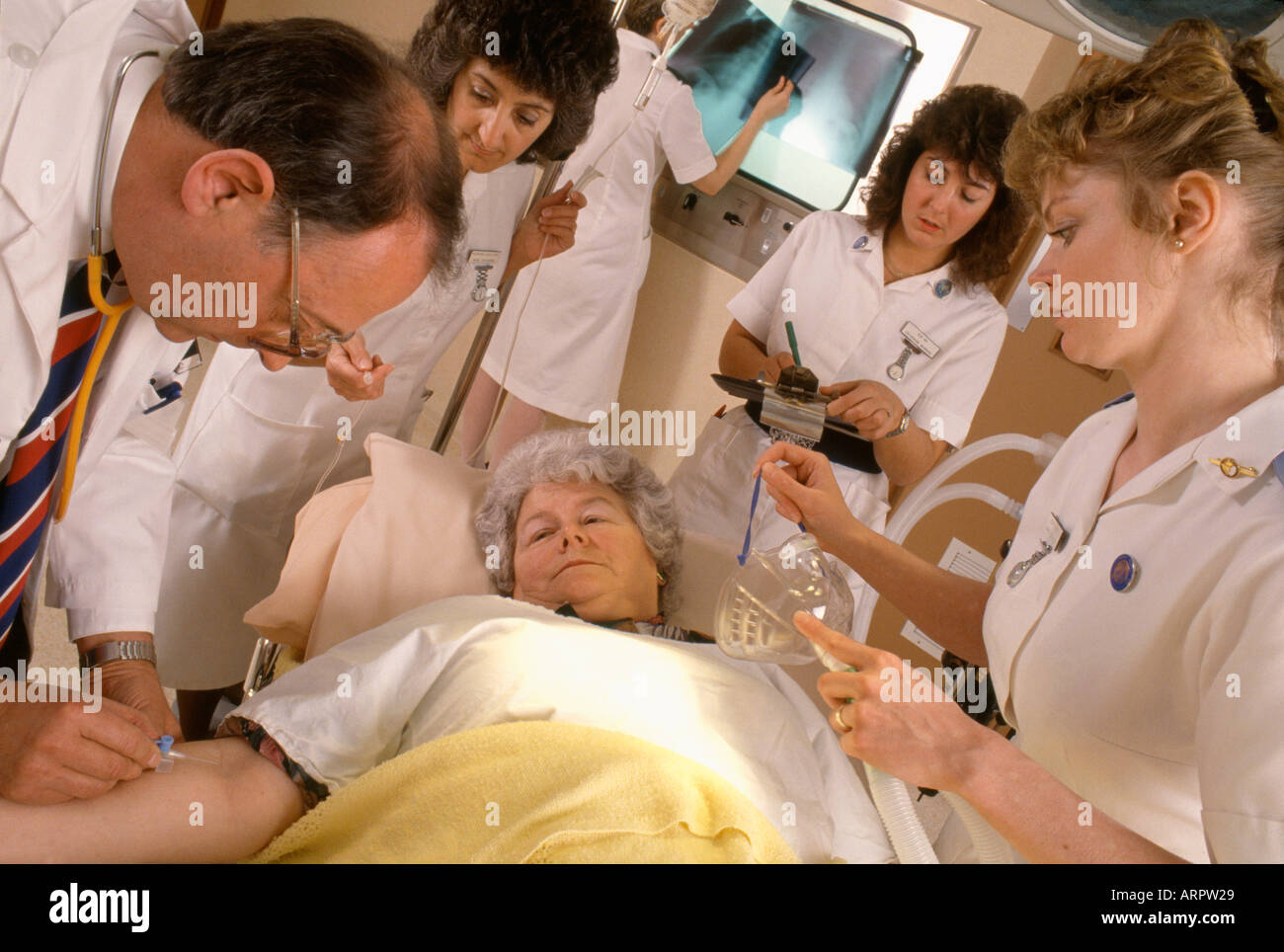 Hospital in South Wales, UK Stock Photo