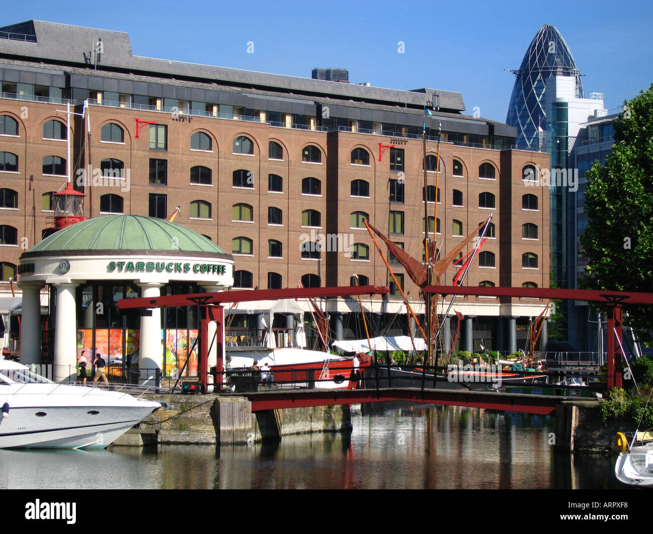Starbucks Coffee at St Katherine s Dock City of London Central London
