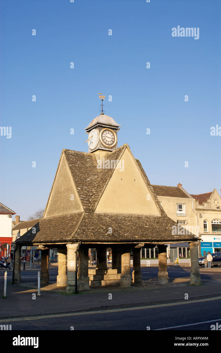 The Buttercross, Witney, Oxfordshire Stock Photo Alamy