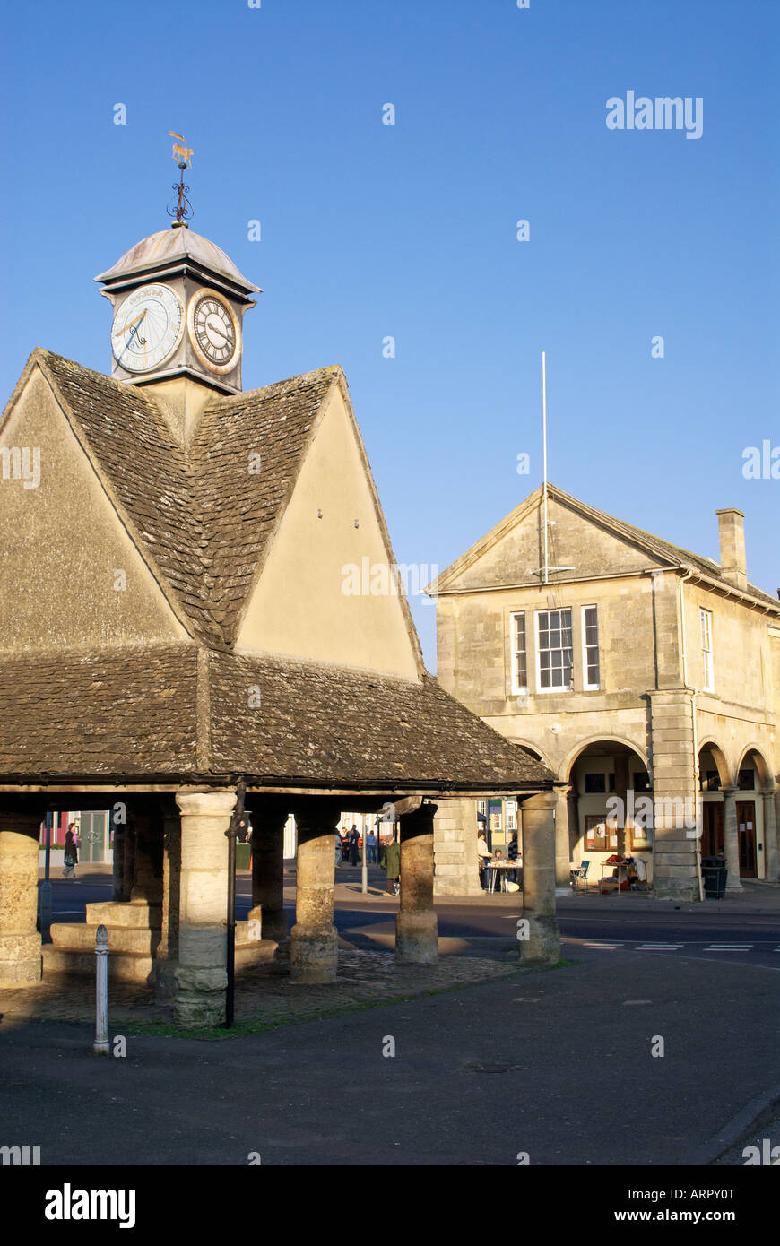 The Buttercross, Witney, Oxfordshire Stock Photo Alamy