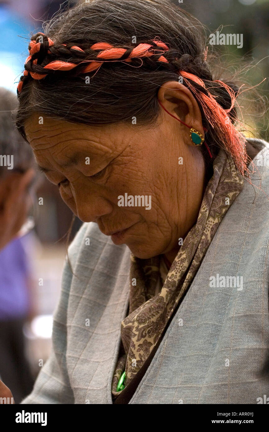 Tibetan portrait hi-res stock photography and images - Alamy