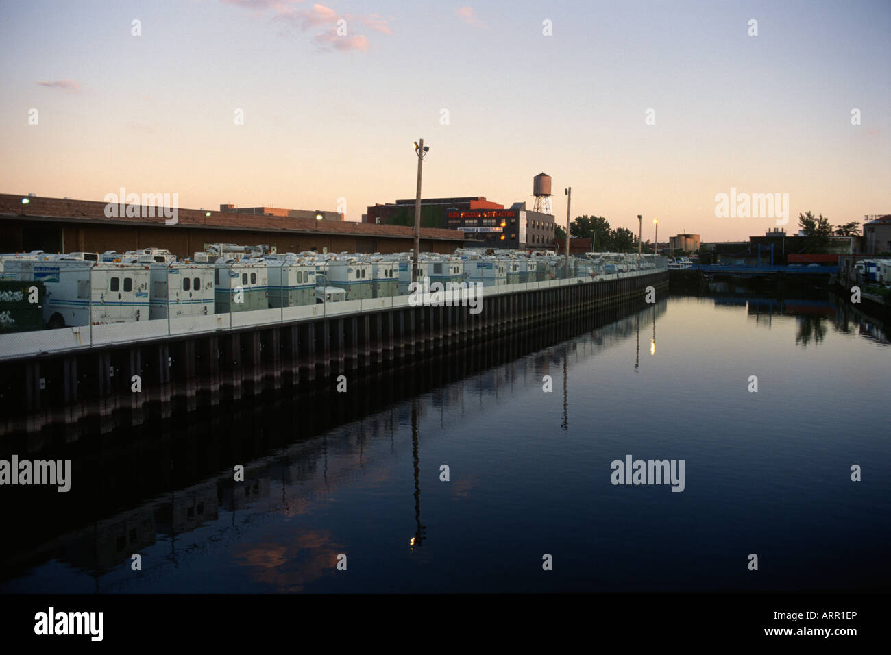 New York USA Gowanus Canal Brooklyn Stock Photo Alamy