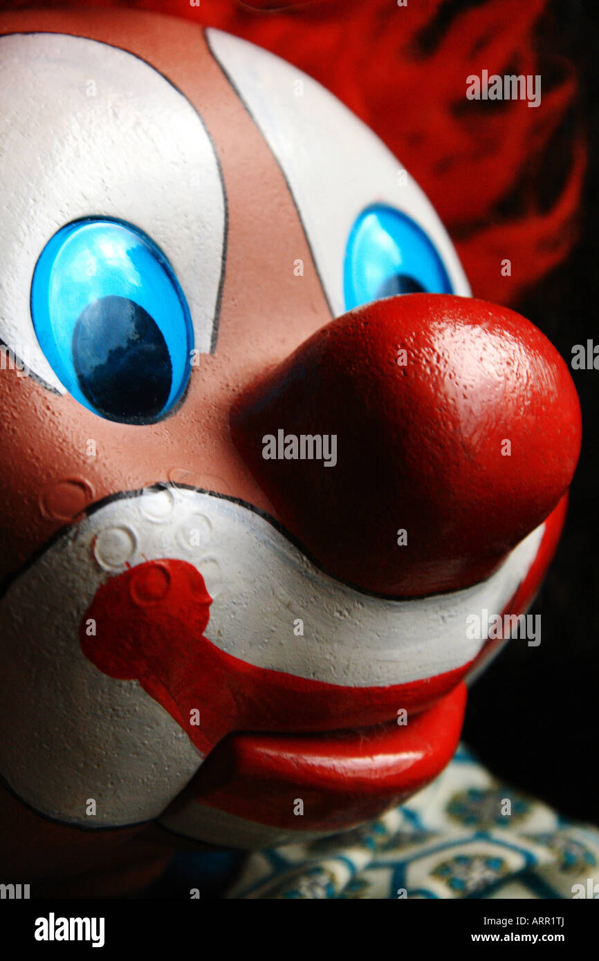 Pelham Child's Ventriloquist Clown Puppet Stock Photo Alamy