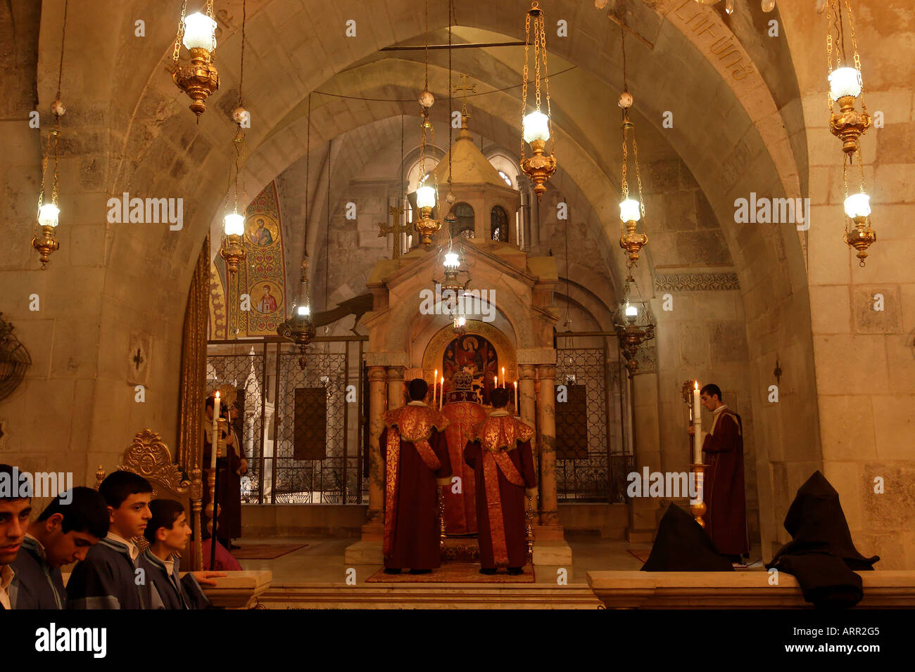 Armenian chapel holy sepulchre hi-res stock photography and images - Alamy