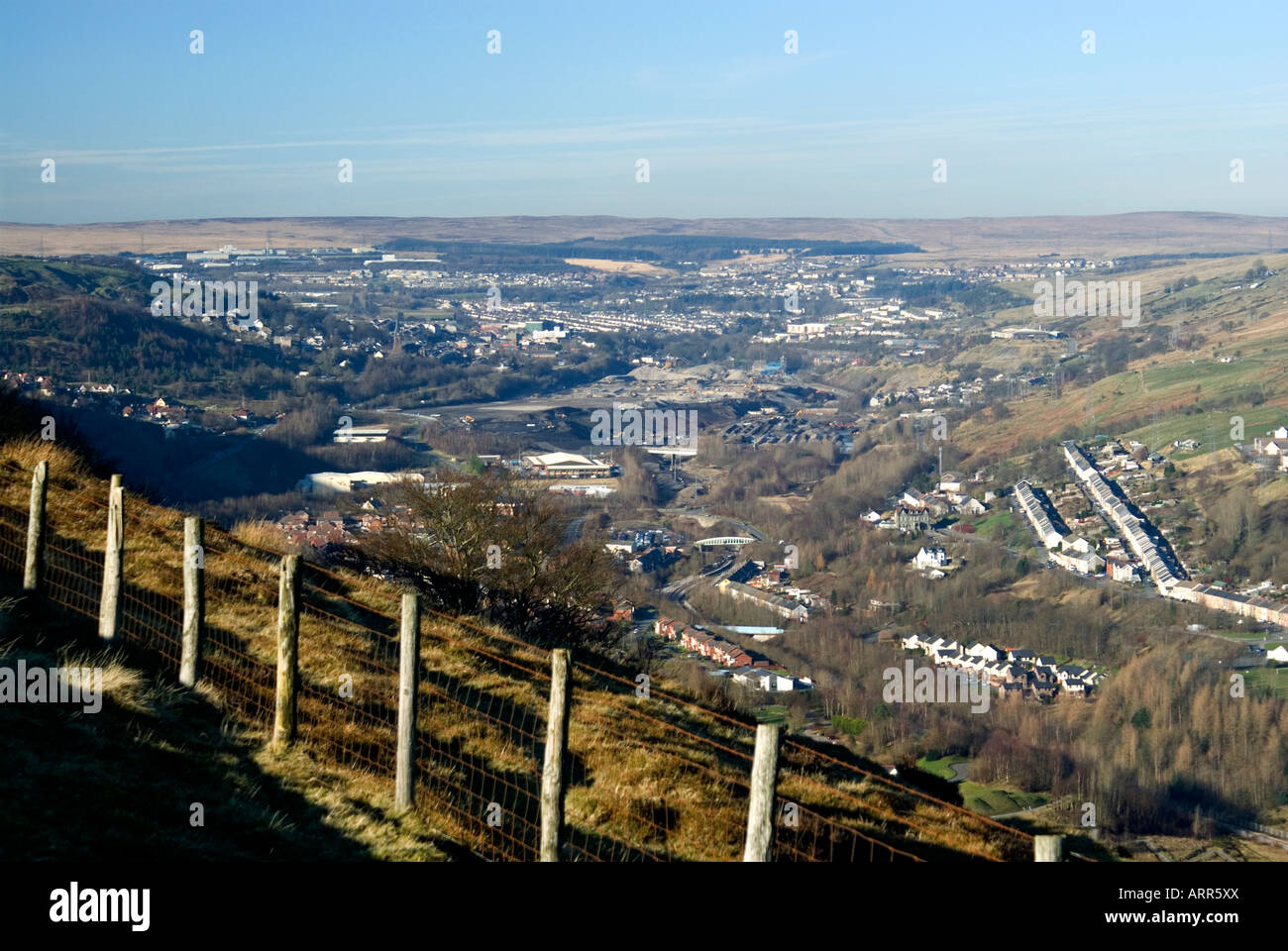 Ebbw valley long distance footpath hires stock photography and images