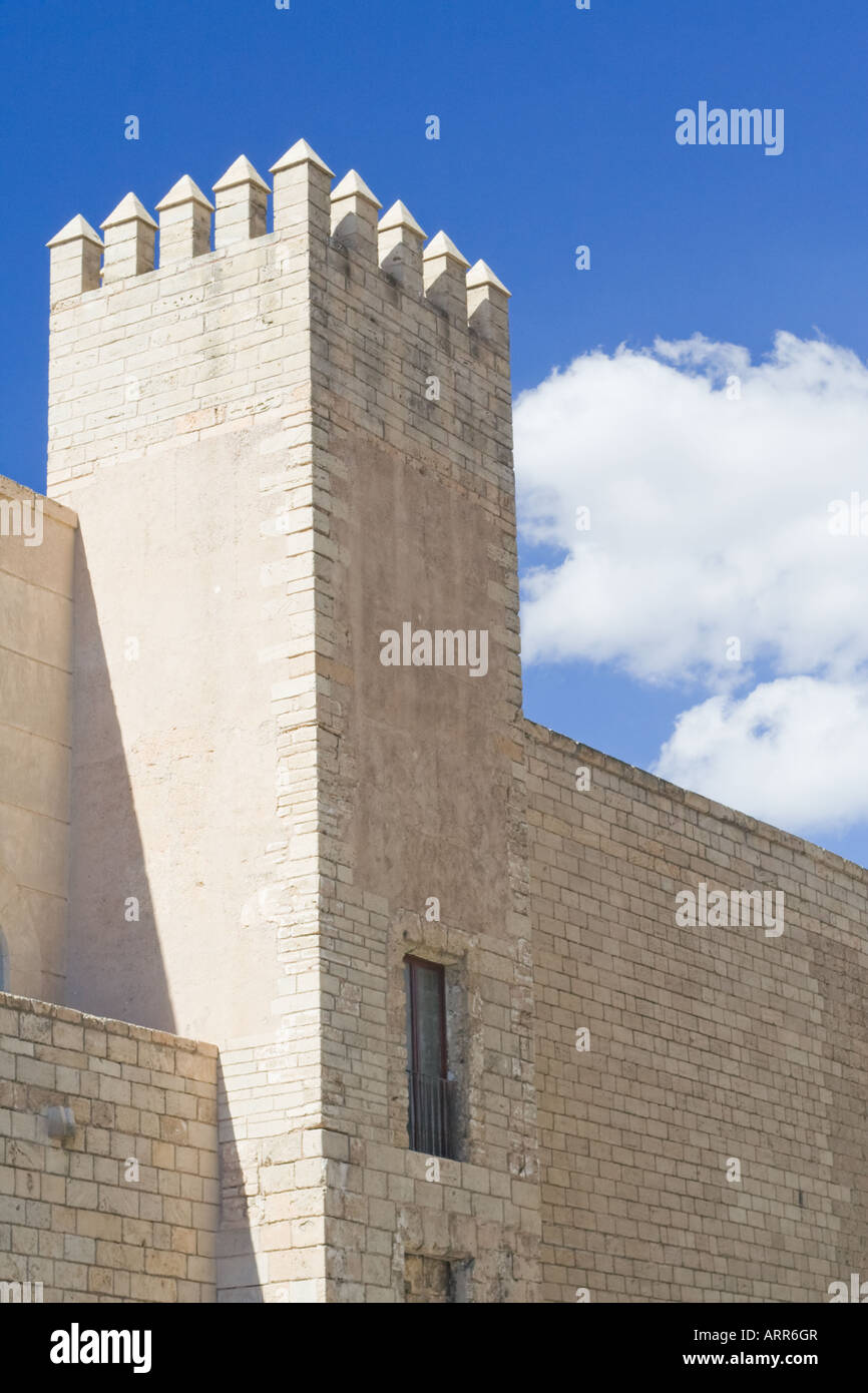 City wall in Palma de Mallorca Stock Photo