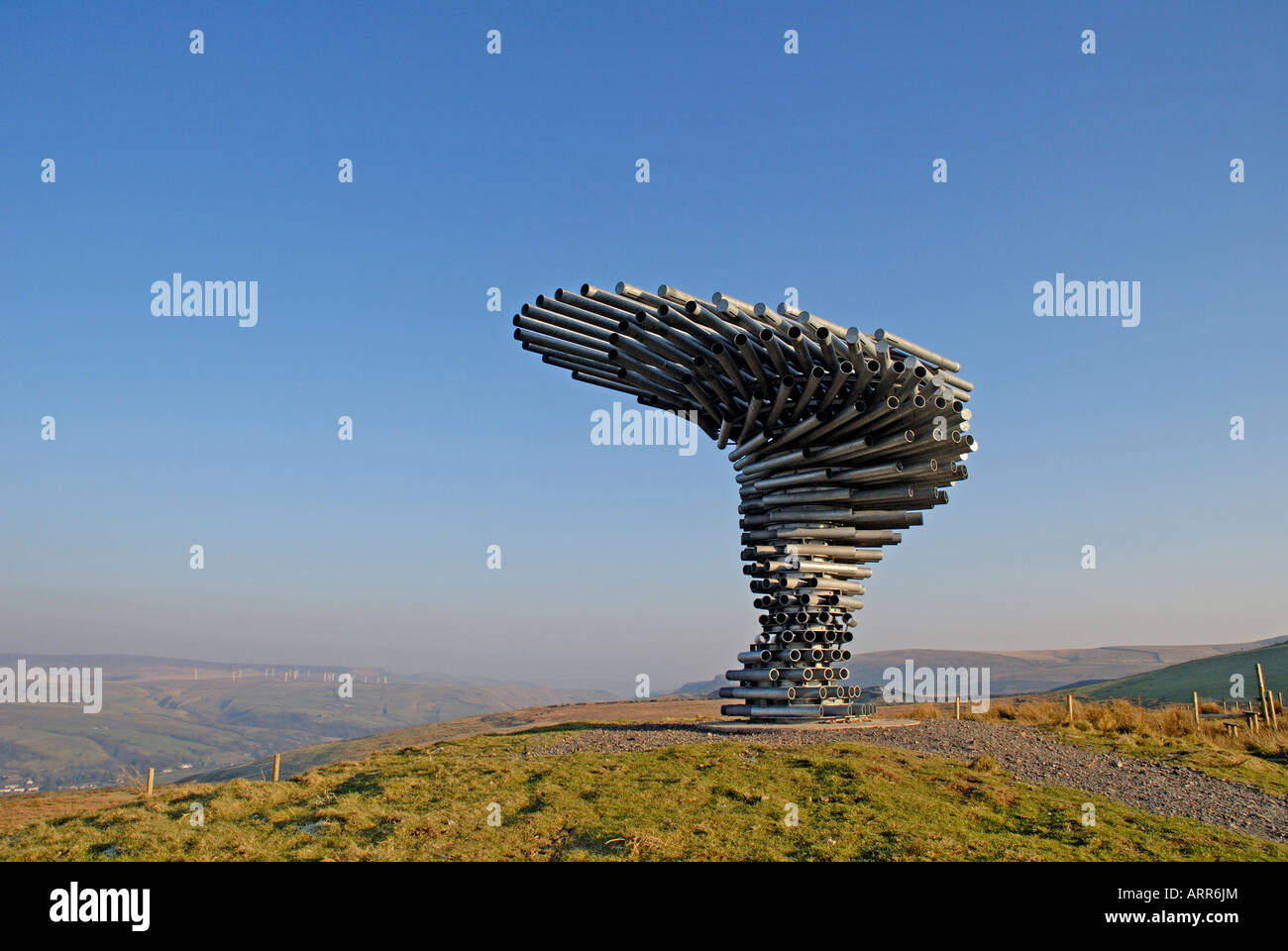 The Singing Ringing Tree, a Panopticon Art project set high in the ...