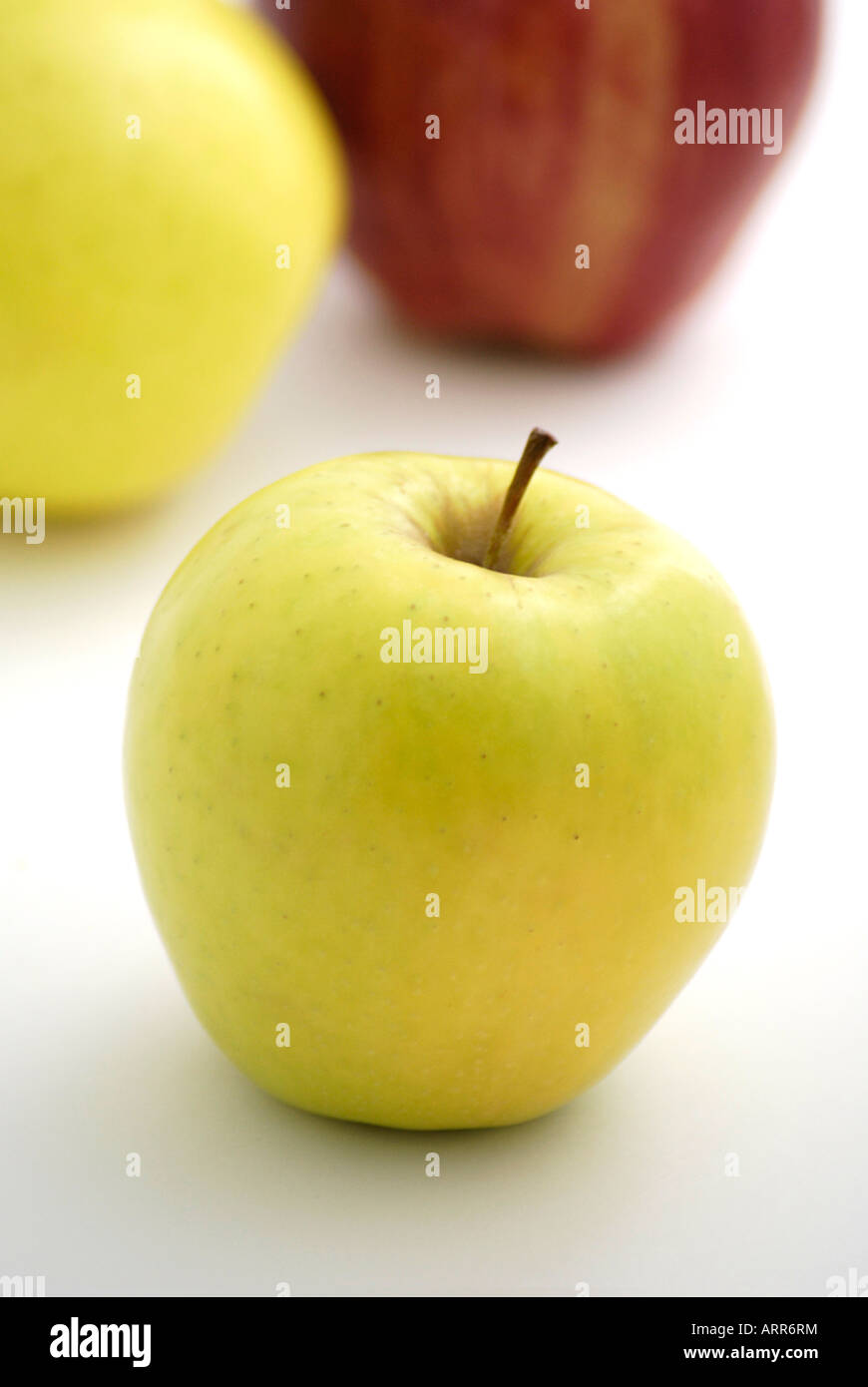 Golden Delicious Apple Stock Photo
