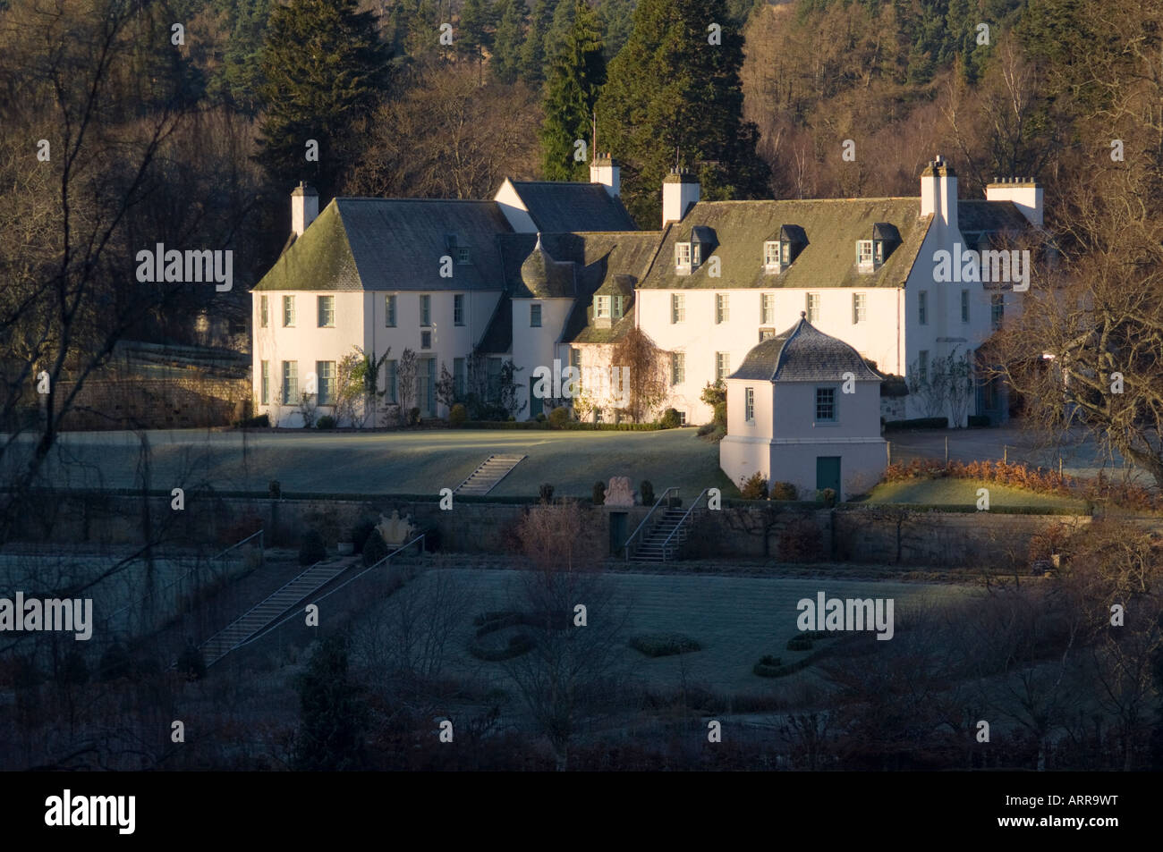 Birkhall House, a royal residence in Glen Muick near Ballater Stock Photo Alamy