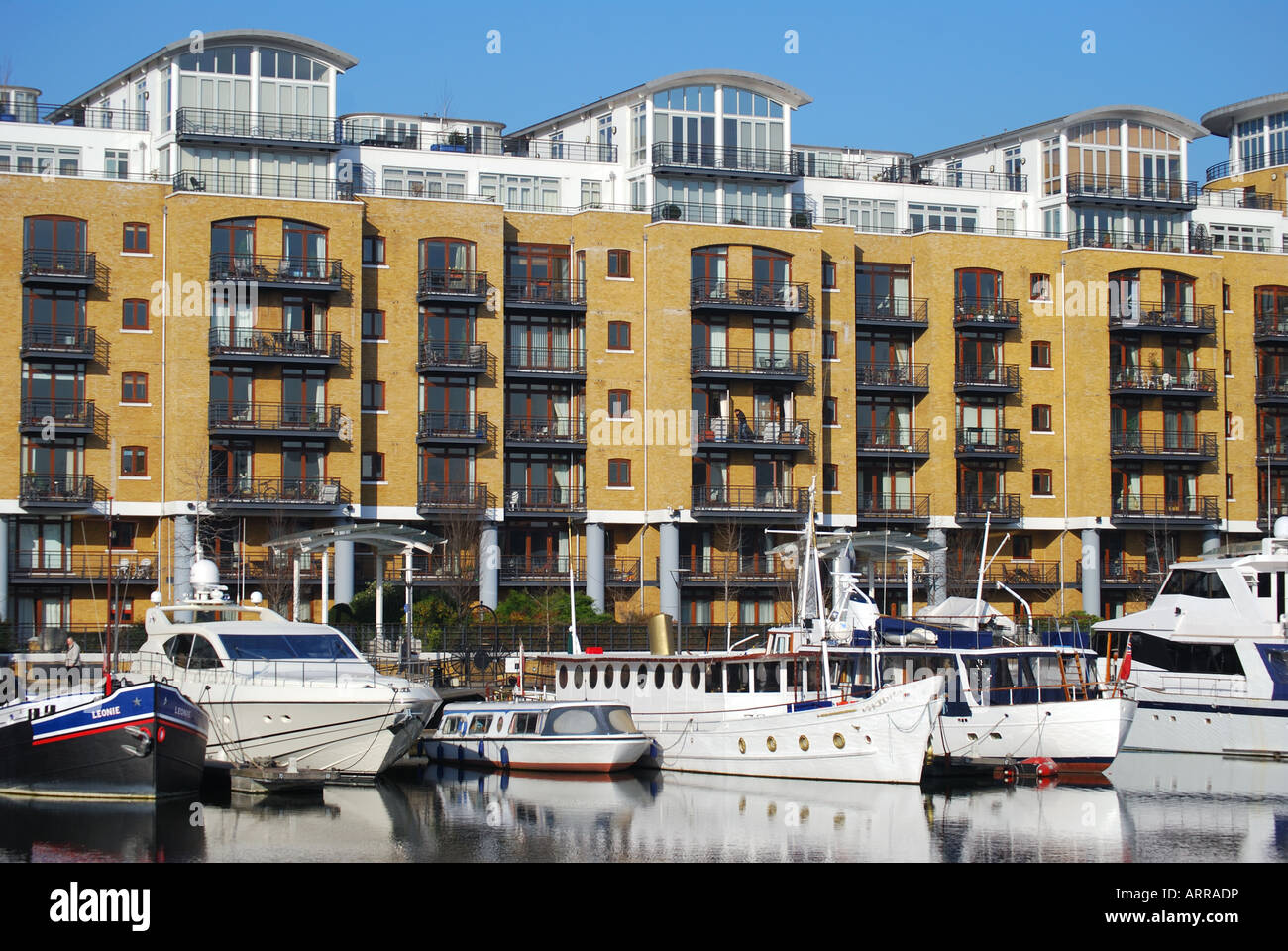 Riverside apartments, St.Katherines Docks, Tower Hamlets, London