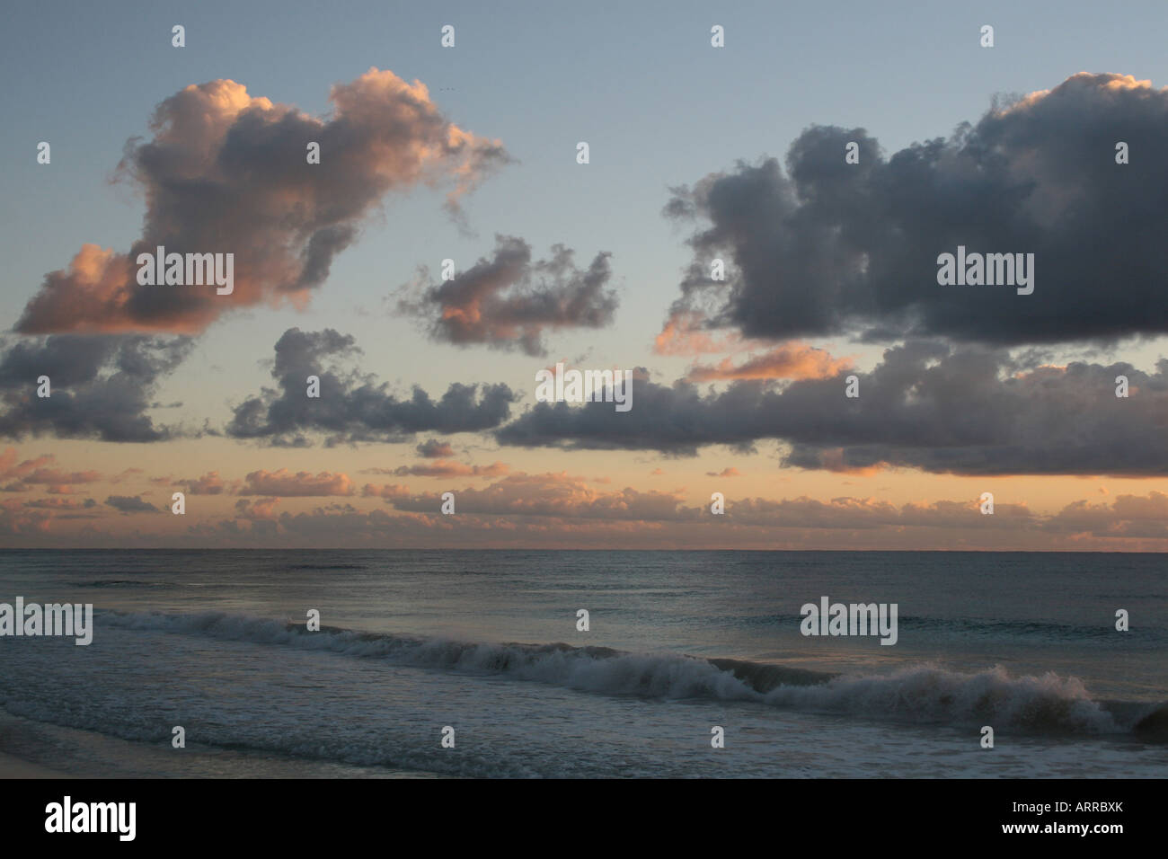 sunrise-over-tulum-beach-stock-photo-alamy