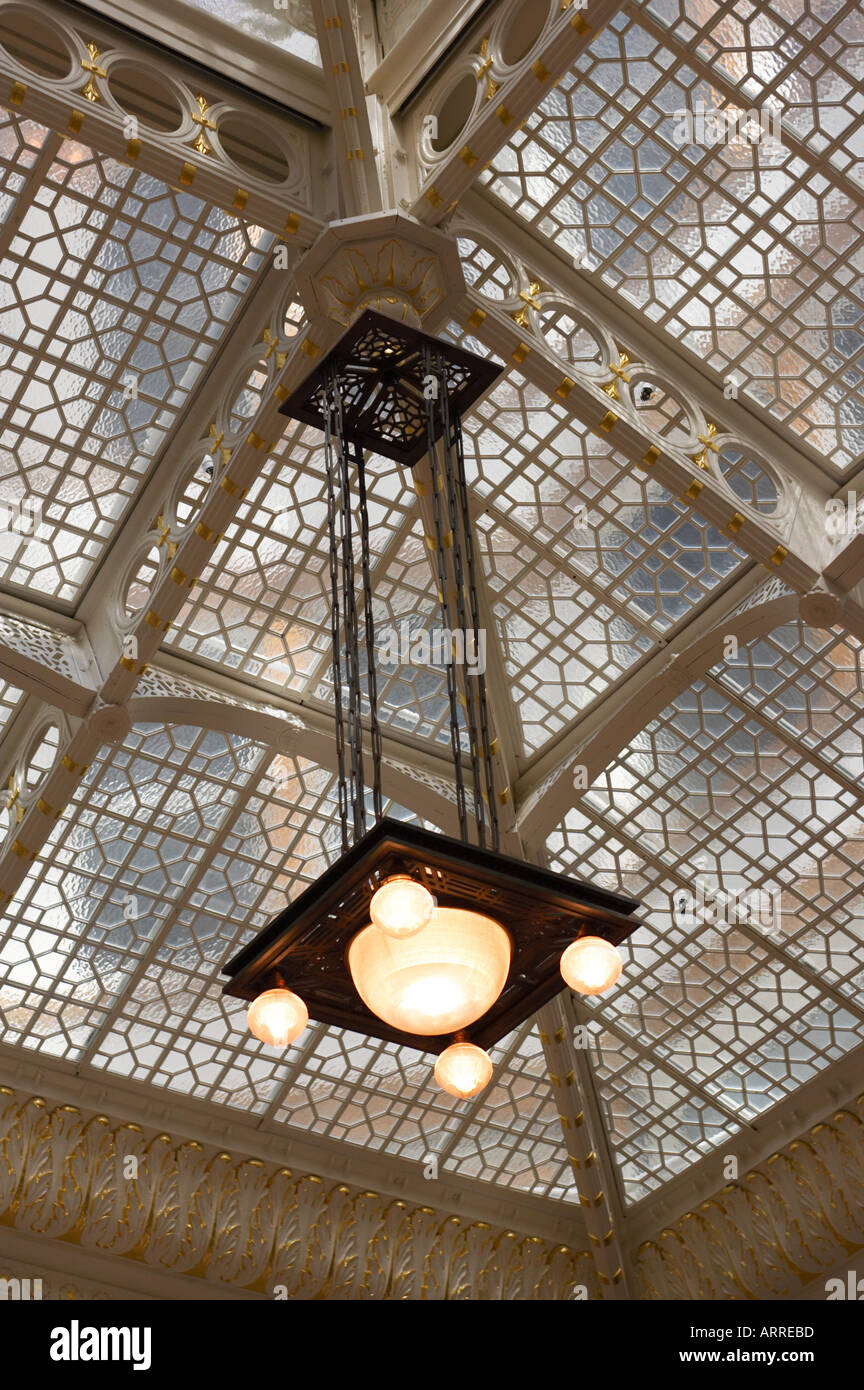 BUILDINGS Chicago Illinois Interior The Rookery building lobbies and ...