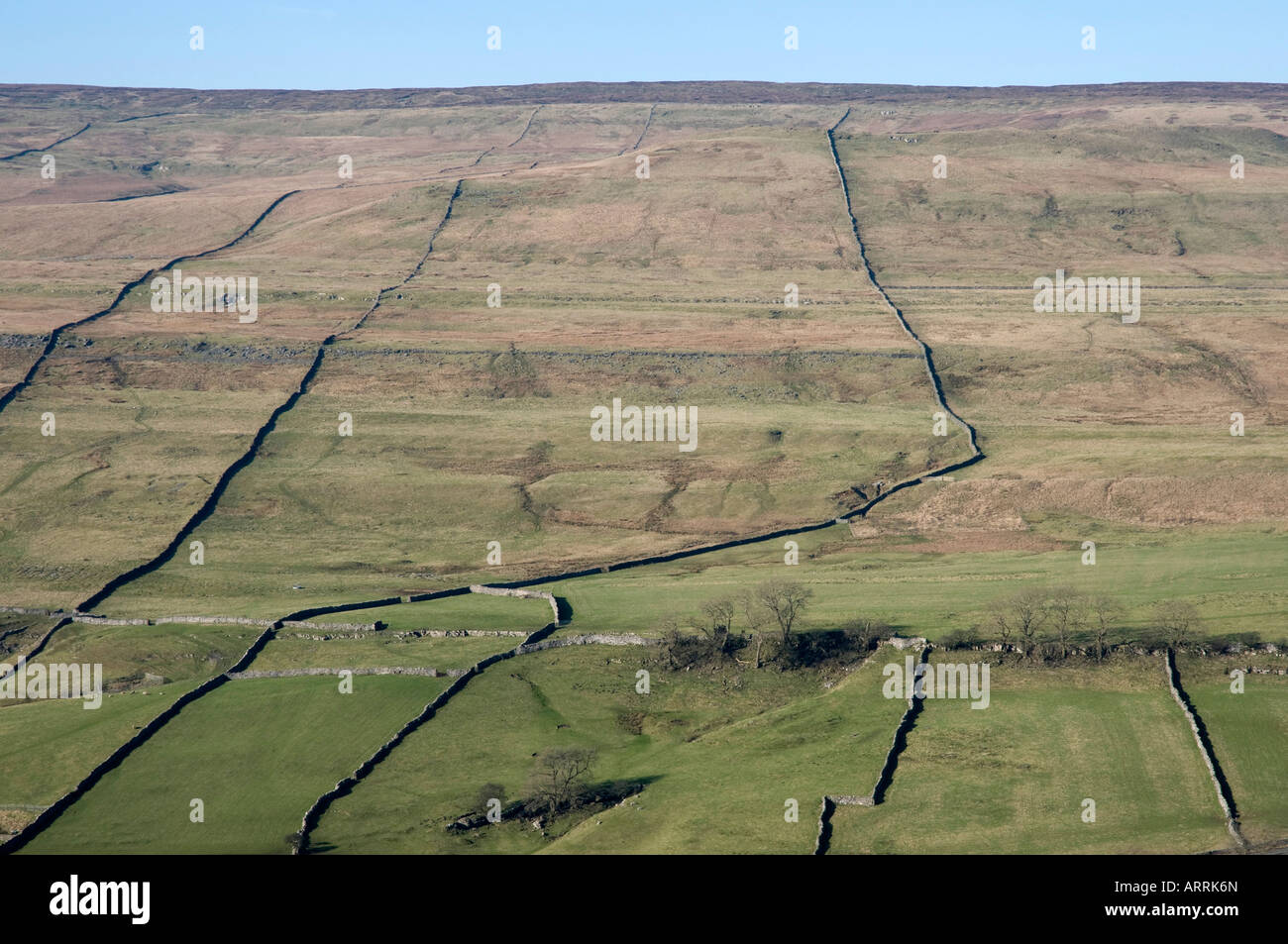 Upper Wharfedale, Nr Buckden, Yorkshire Dales, Northern England Stock Photo