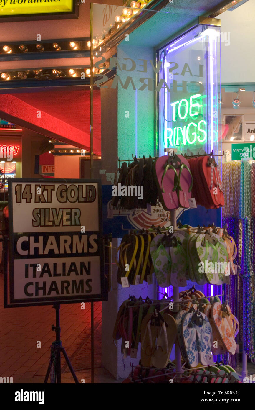 Clothing store on the Las Vegas strip Stock Photo Alamy