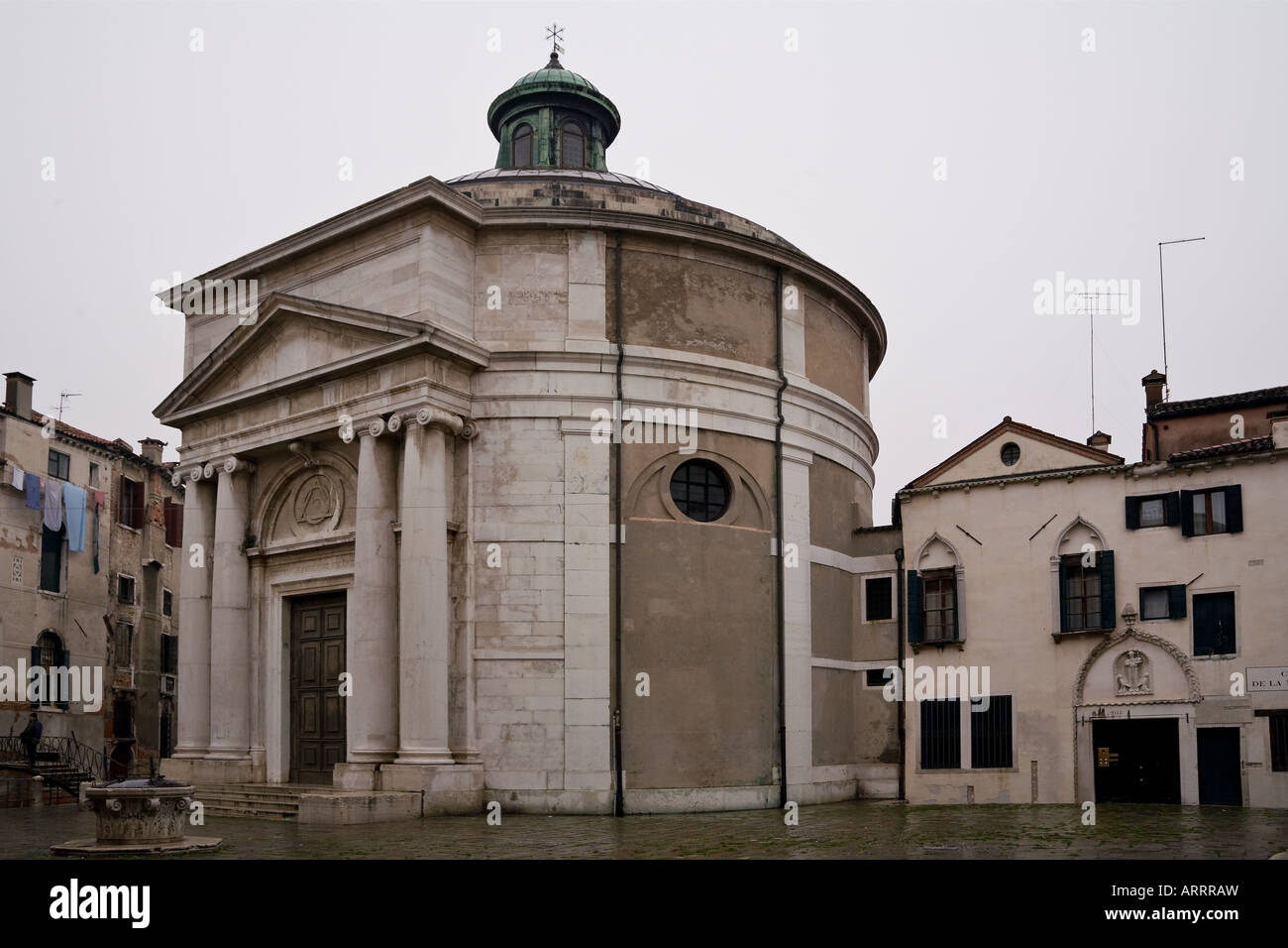 La Maddalena church in Venice Stock Photo