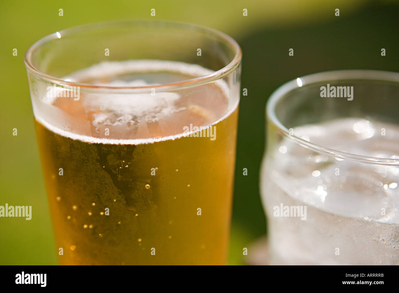Lager and lemonade Stock Photo Alamy