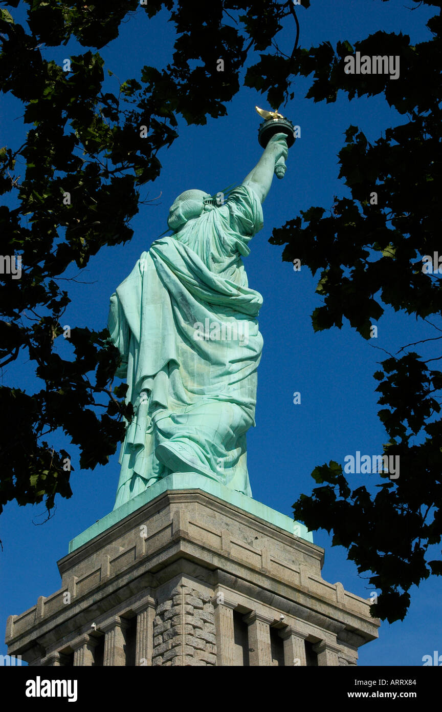 Statue of Liberty on Ellis Island New York City New York USA Stock Photo