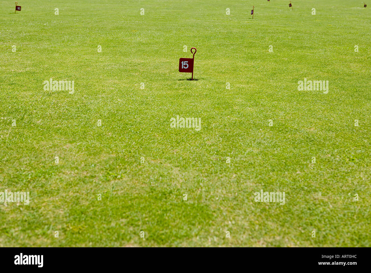 Pitch and putt course Stock Photo Alamy