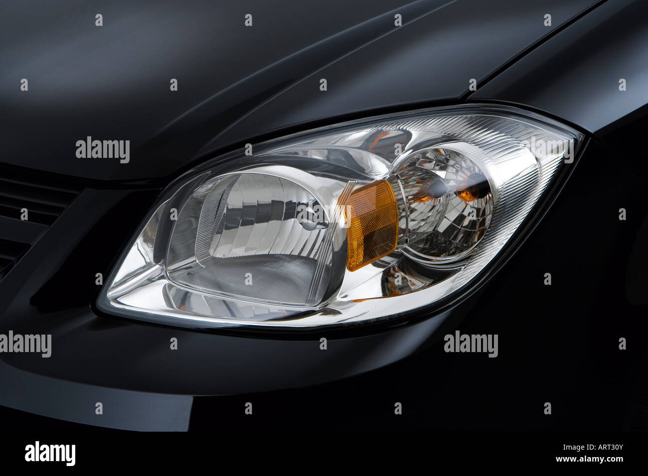2008 Chevrolet Cobalt LS in Black - Headlight