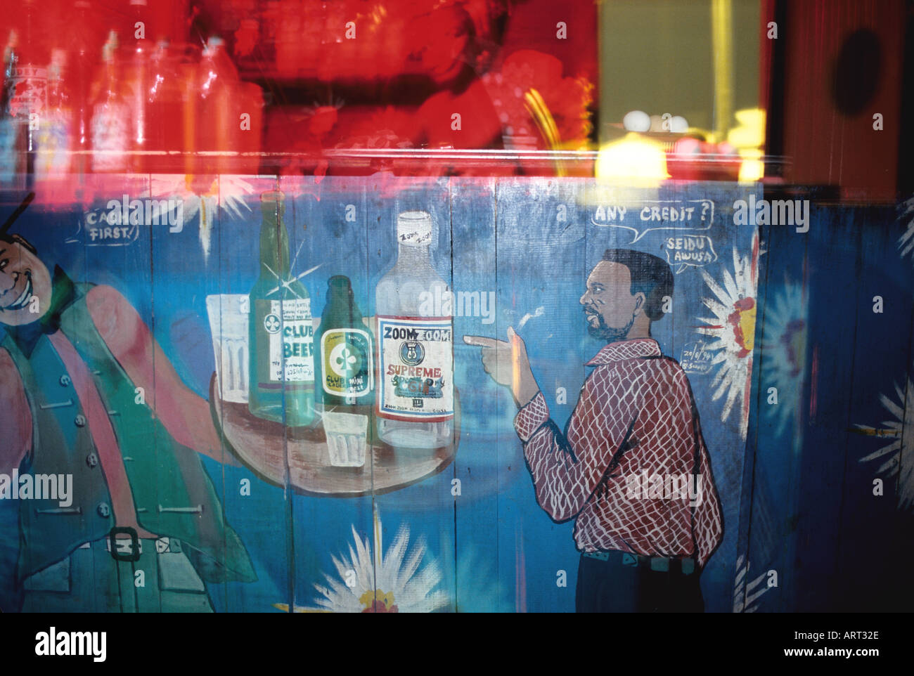 A bar in Jamestown Eine Bar in Jamestown Accra Stock Photo Alamy