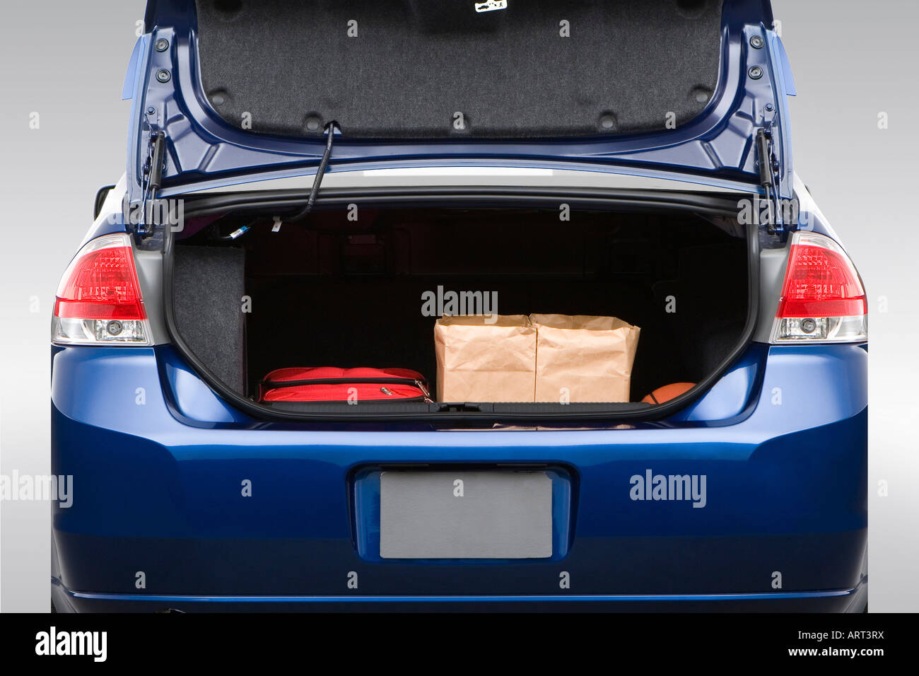 2008 Ford Focus SES in Blue Trunk Props Stock Photo Alamy