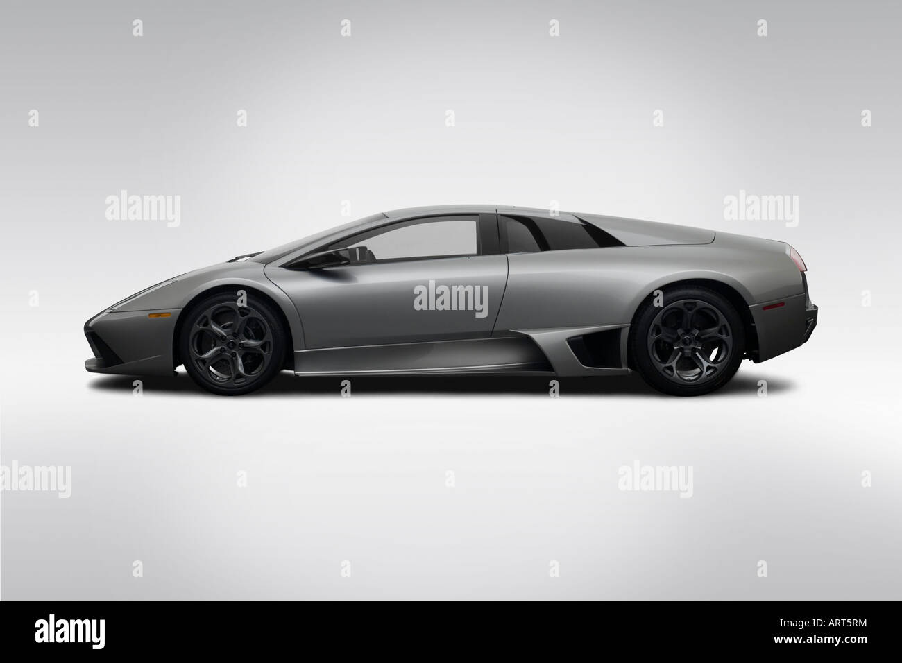 2008 Lamborghini Murcielago LP640 in Gray - Drivers Side Profile Stock  Photo - Alamy